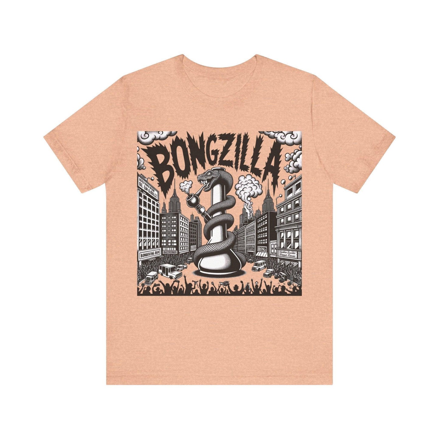 Bongzilla Stoner Doom Artwork Tee - Text Tease