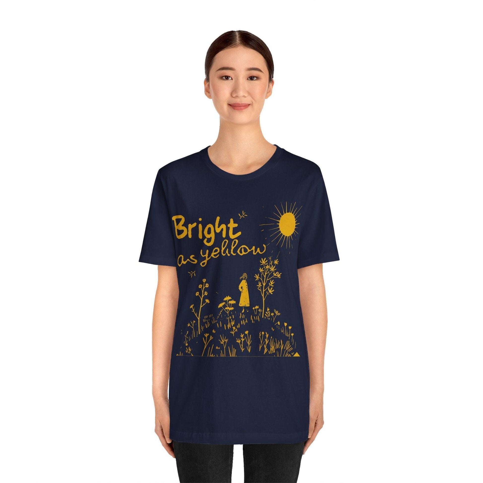 Innocence Mission Bright as Yellow T Shirt - Text Tease