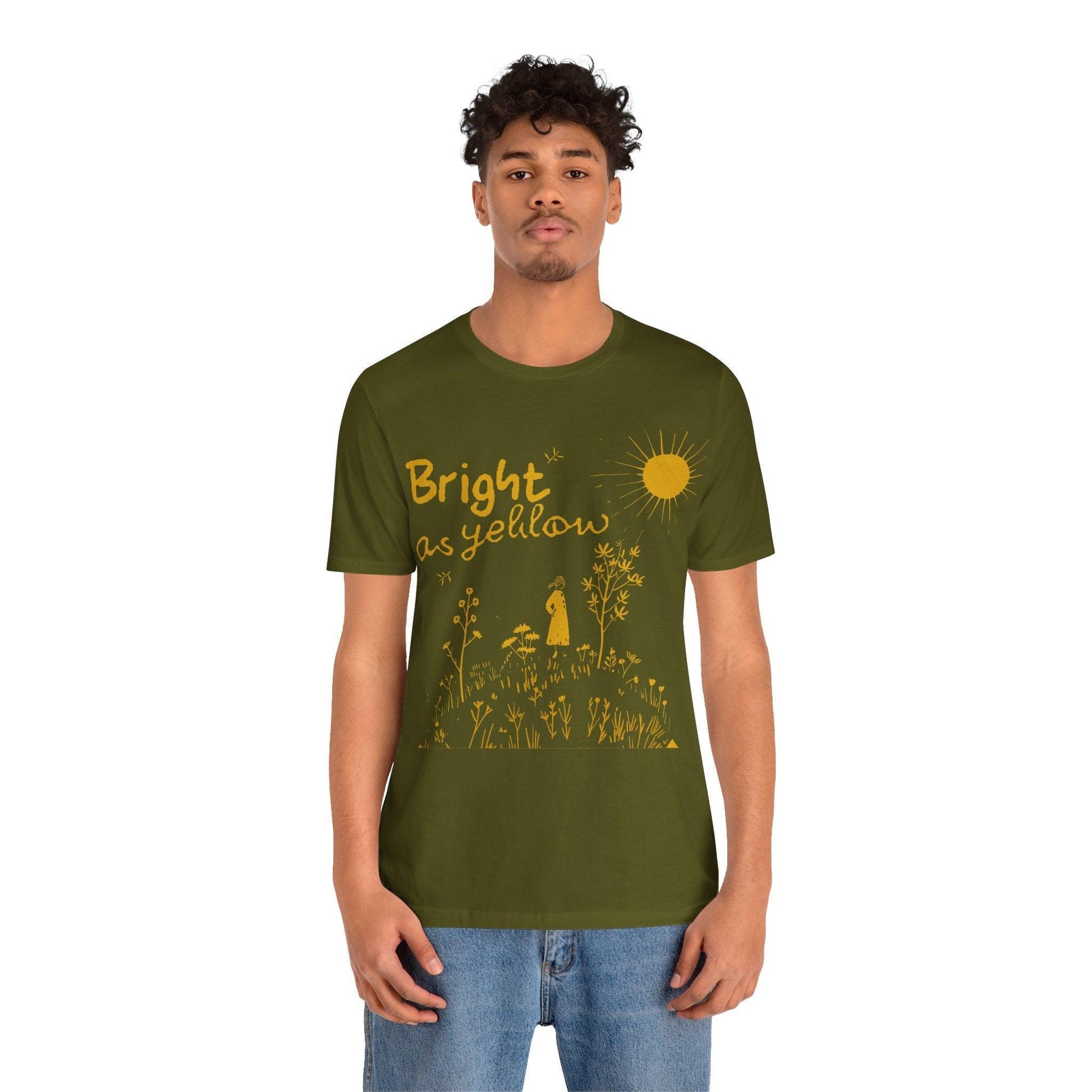 Innocence Mission Bright as Yellow T Shirt - Text Tease