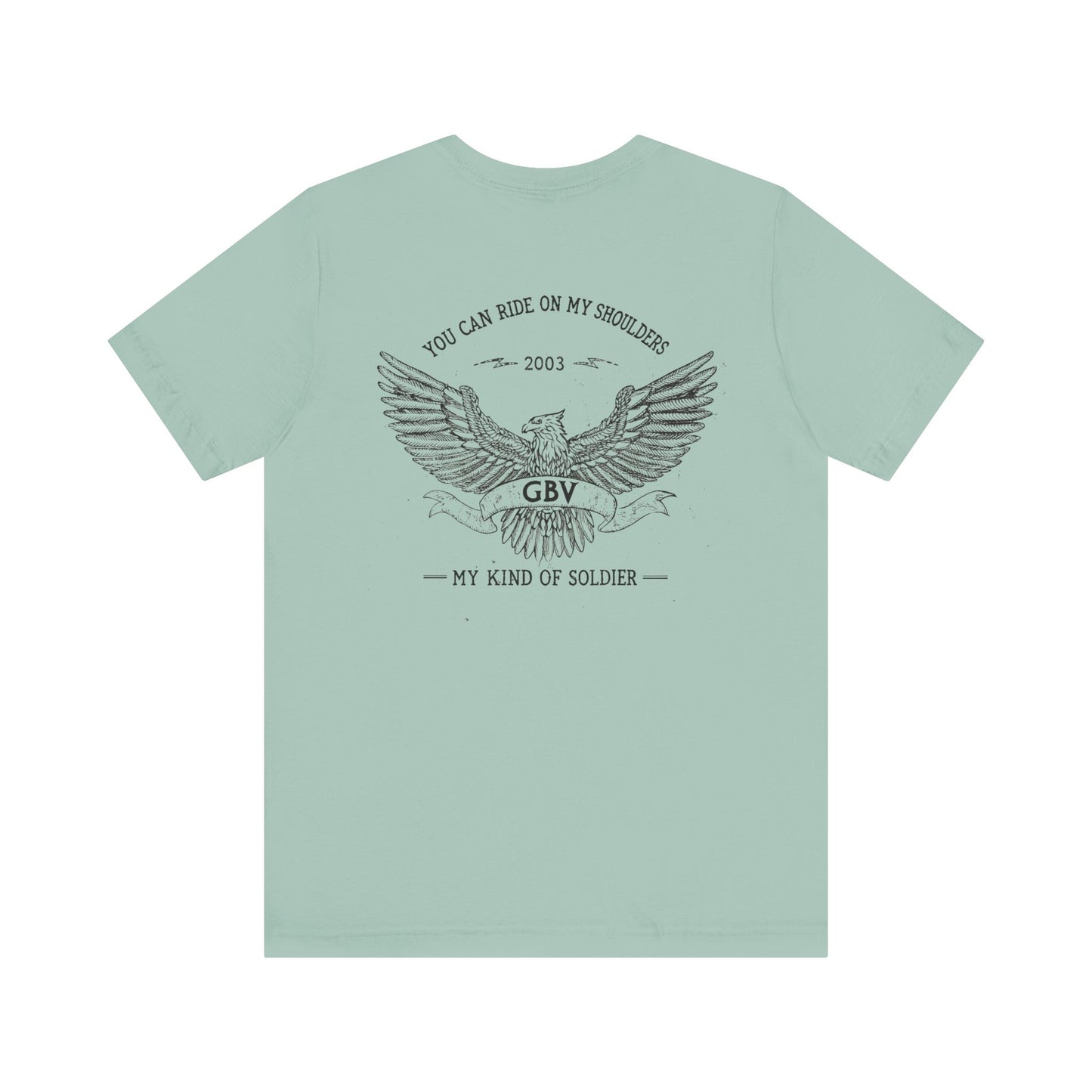 Guided By Voices Unisex Tee - Earthquake Glue & My Kind of Soldier