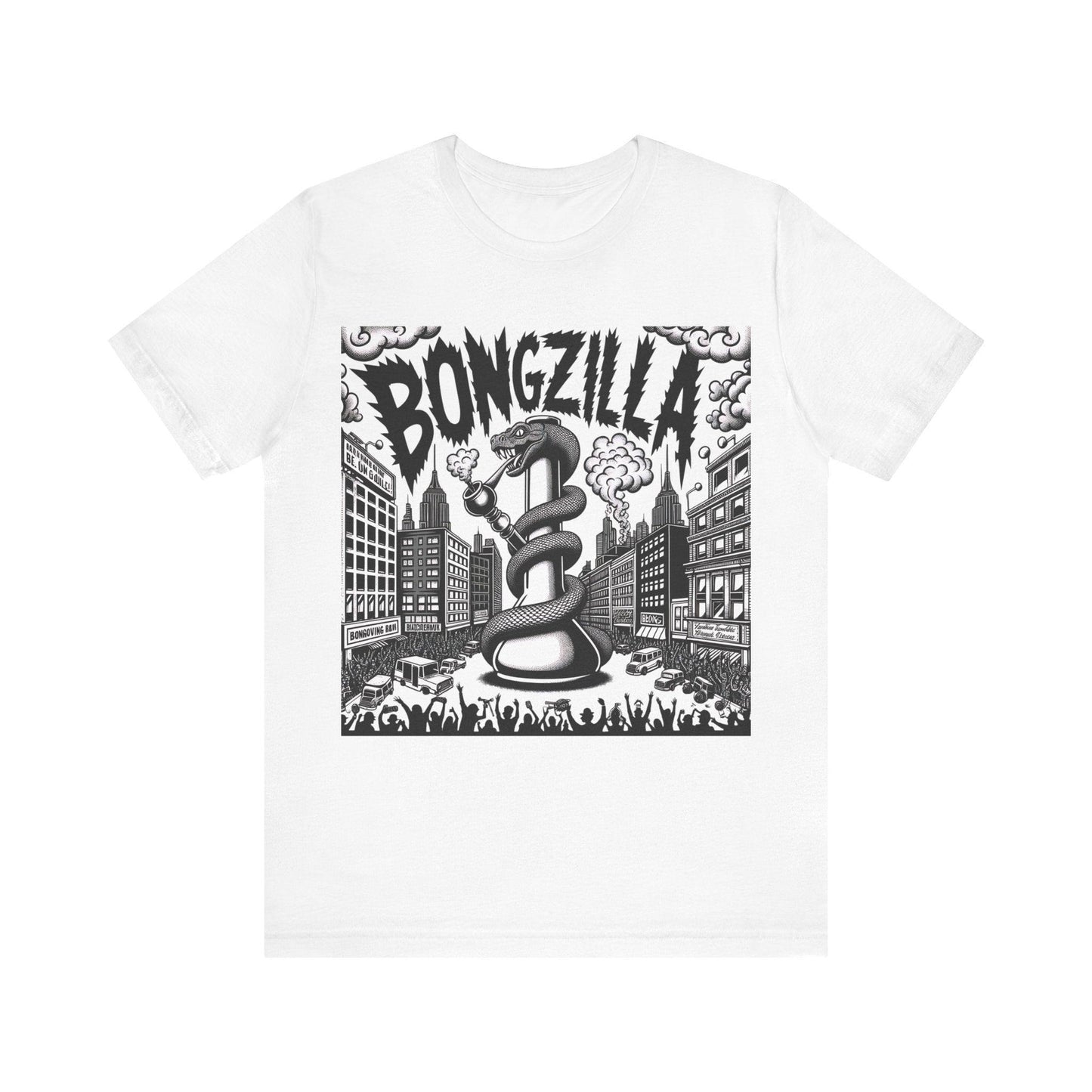 Bongzilla Stoner Doom Artwork Tee - Text Tease