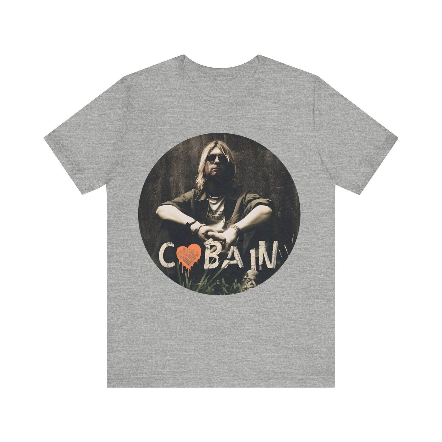 Nirvana Shirt - Kurt Cobain T Shirt - Text Tease