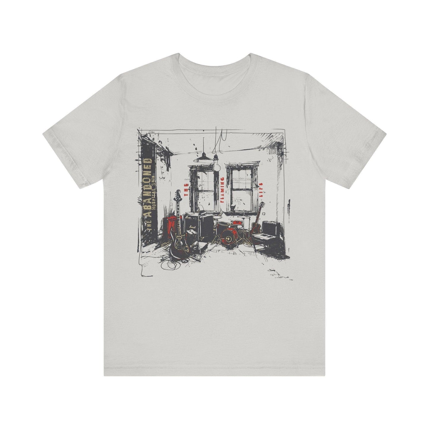 Flaming Lips - Abandoned Hospital Ship t shirt - Text Tease