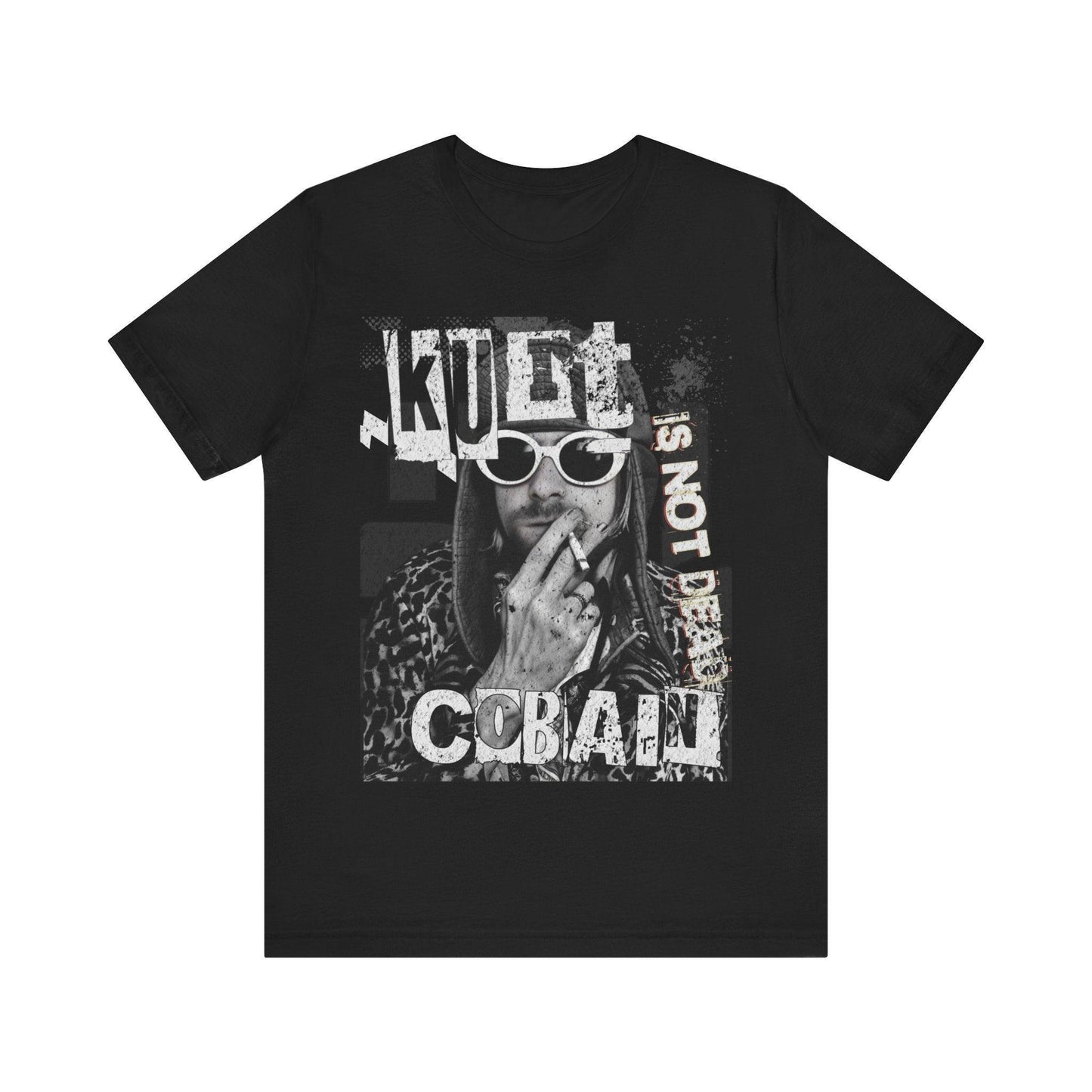 Kurt Cobain Shirt - The Last Session - Text Tease