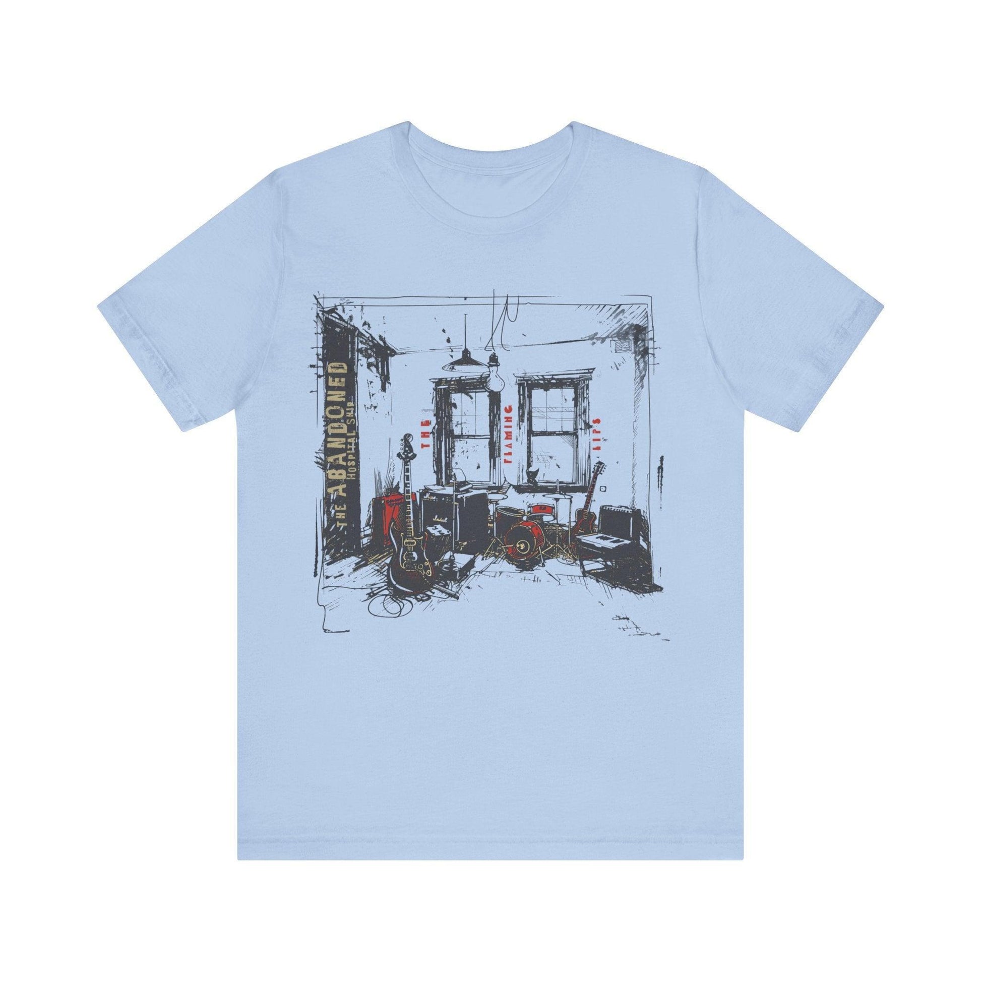 Flaming Lips - Abandoned Hospital Ship t shirt - Text Tease