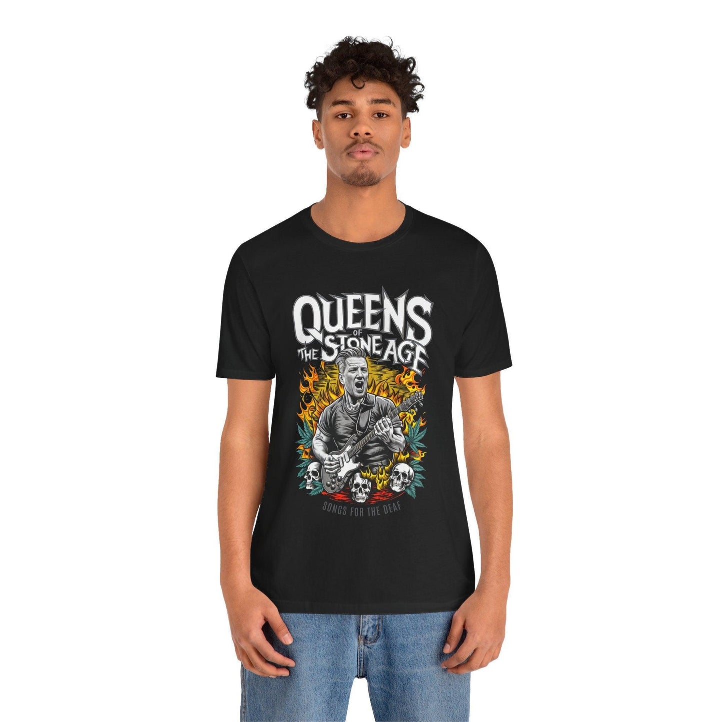 Queens of the Stone Age T Shirt - Josh Homme - Text Tease