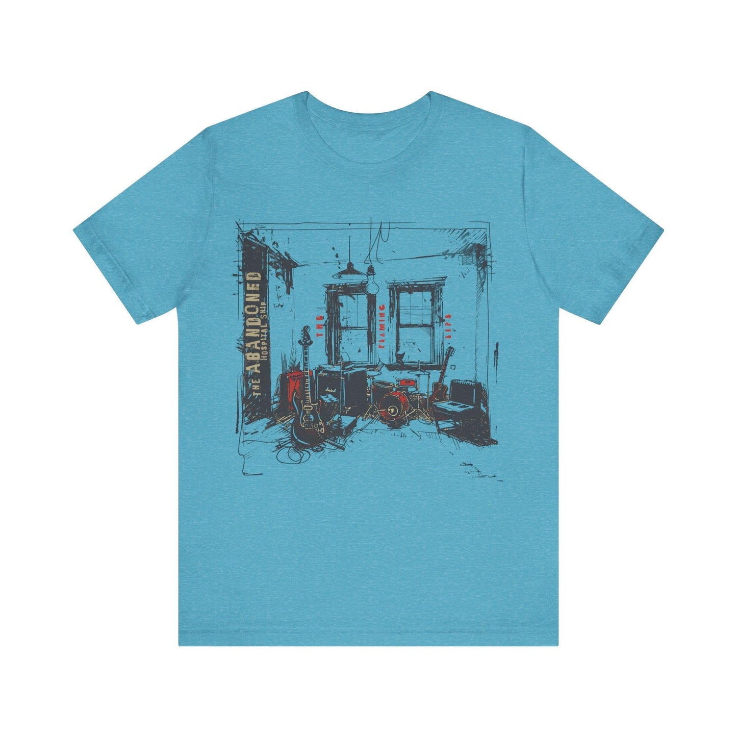 Flaming Lips - Abandoned Hospital Ship t shirt - Text Tease