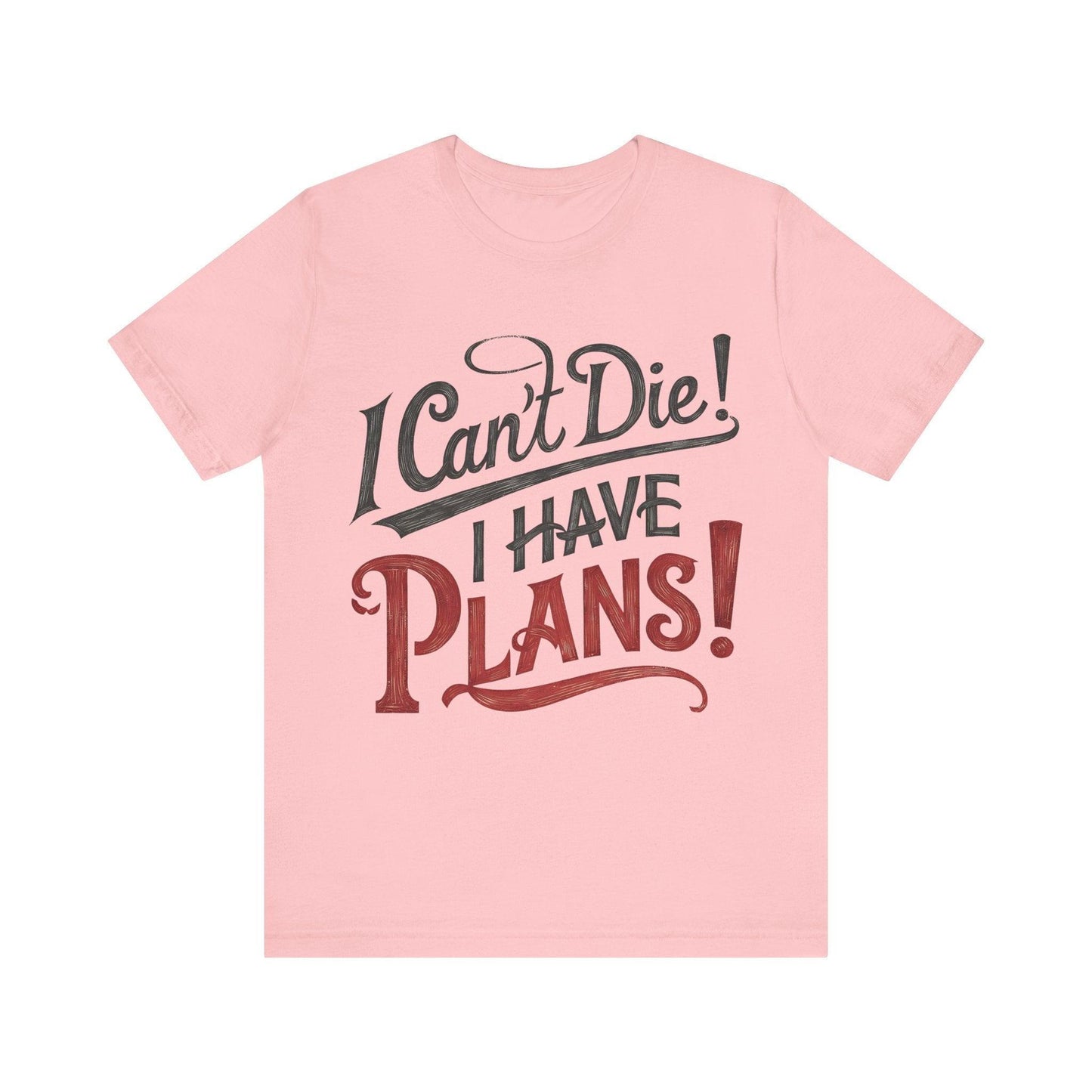 No Dying Only Plans Vintage Tee - Text Tease