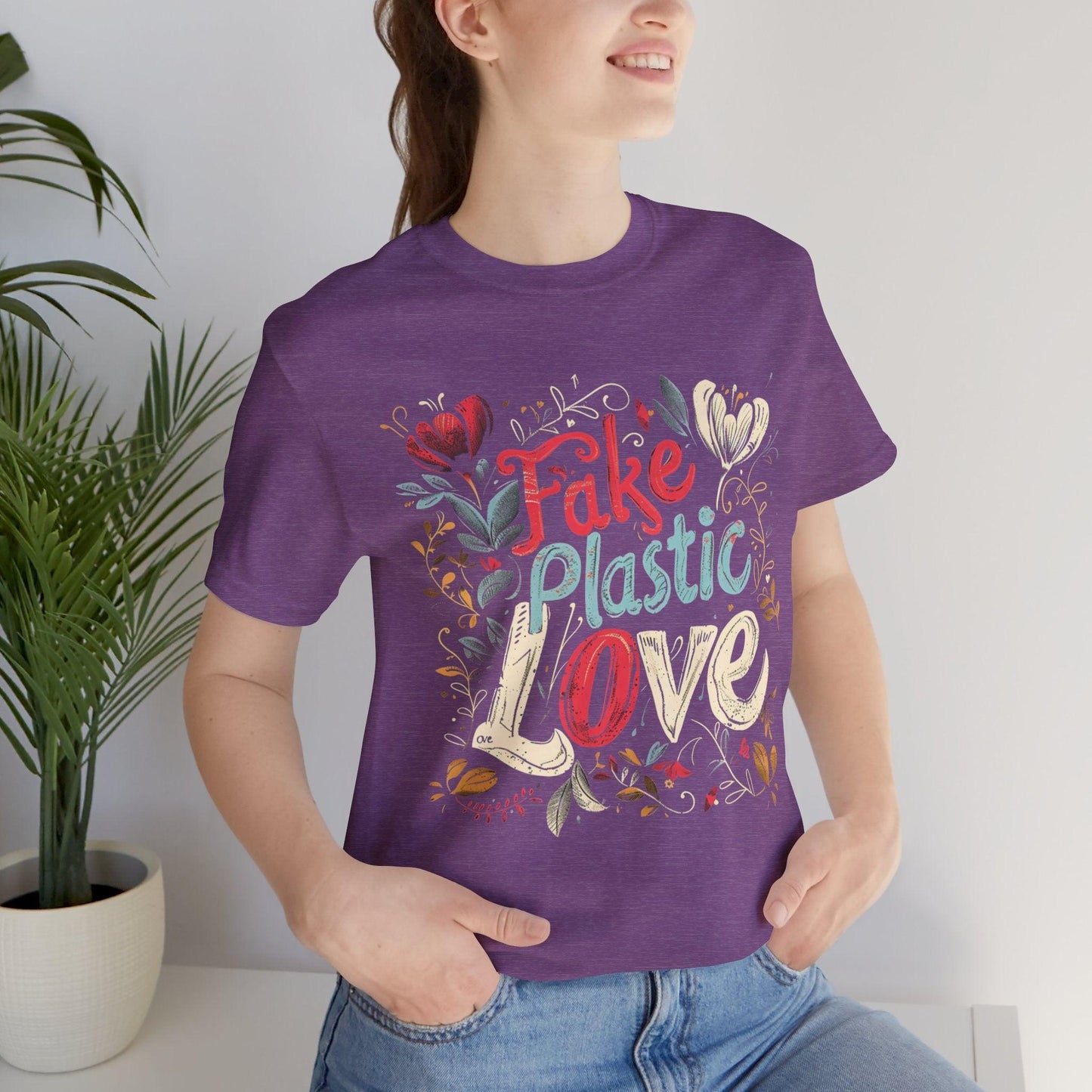 Radiohead Fake Plastic Love Tee - Text Tease