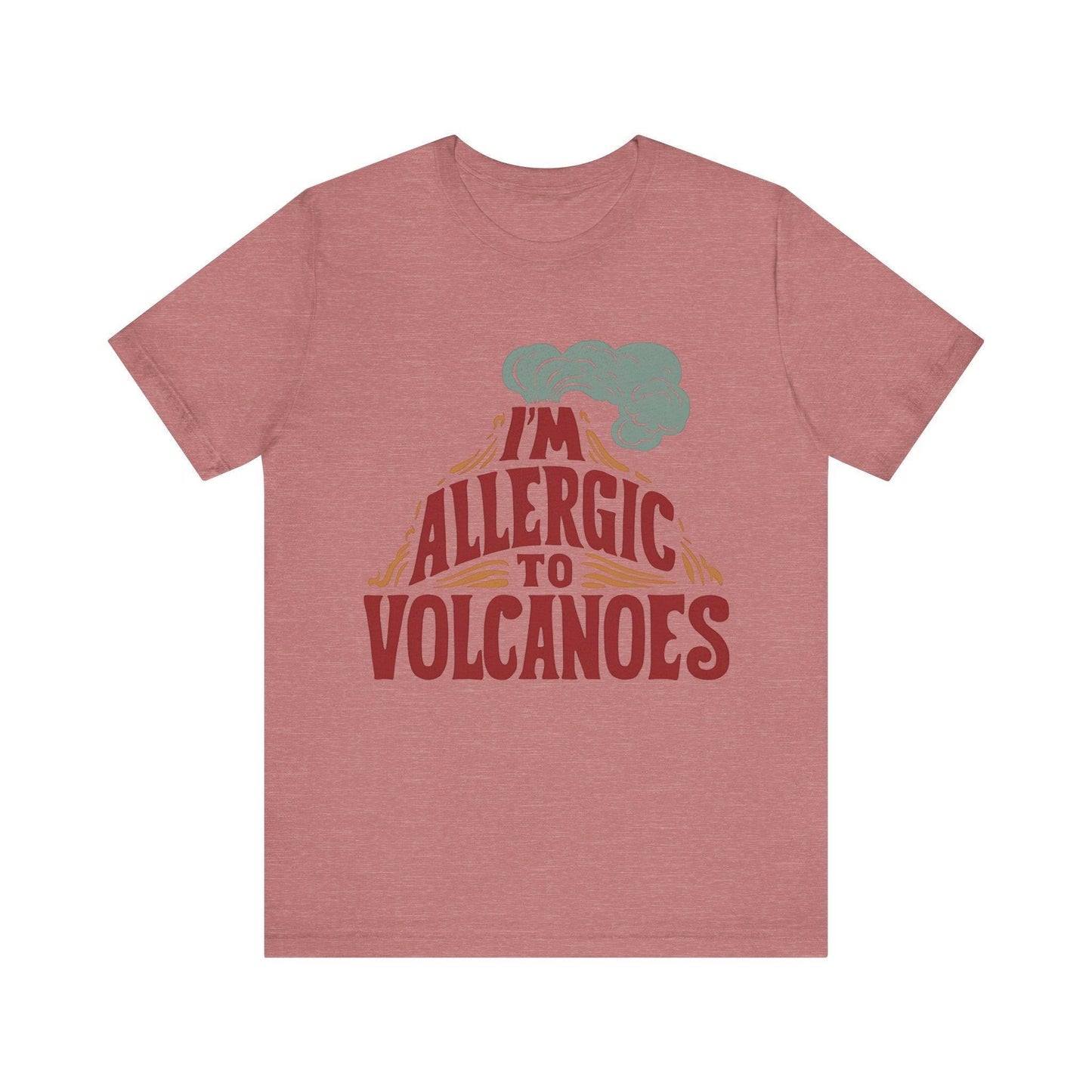 Volcano Allergy Alert Vintage Tee - Text Tease