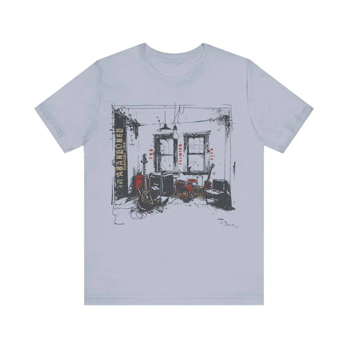 Flaming Lips - Abandoned Hospital Ship t shirt - Text Tease