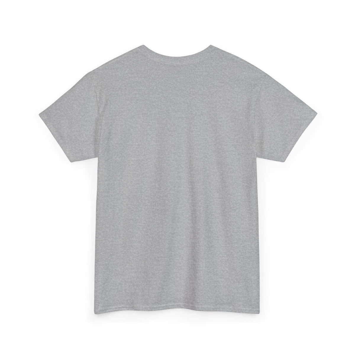 Sport Grey funny bald guy T-shirt, back view