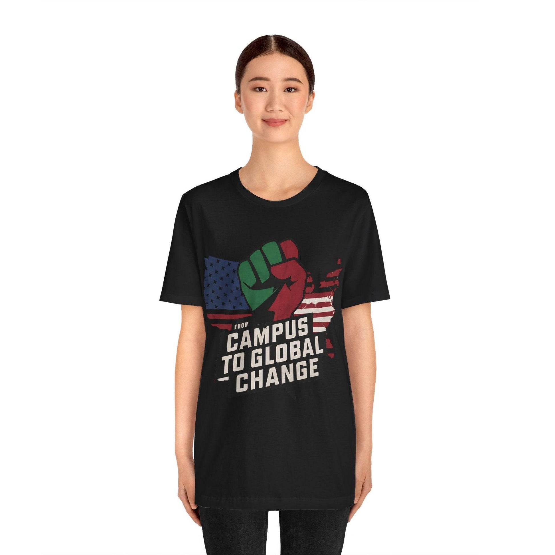 Free Palestine Shirt - USA - Text Tease