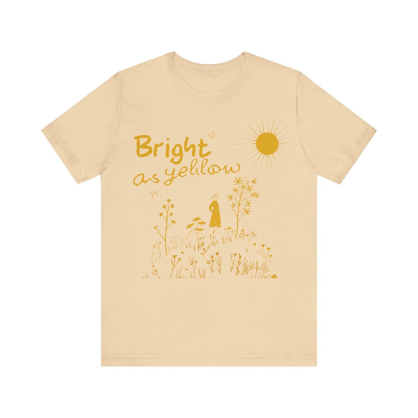 Innocence Mission Bright as Yellow T Shirt - Text Tease