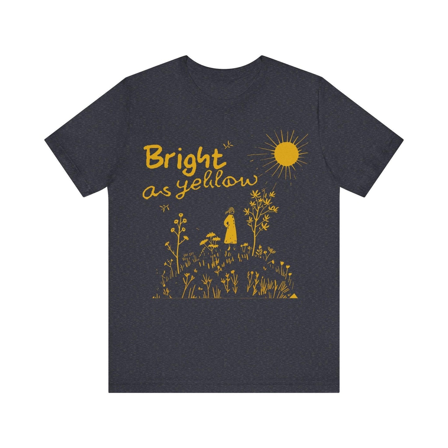 Innocence Mission Bright as Yellow T Shirt - Text Tease