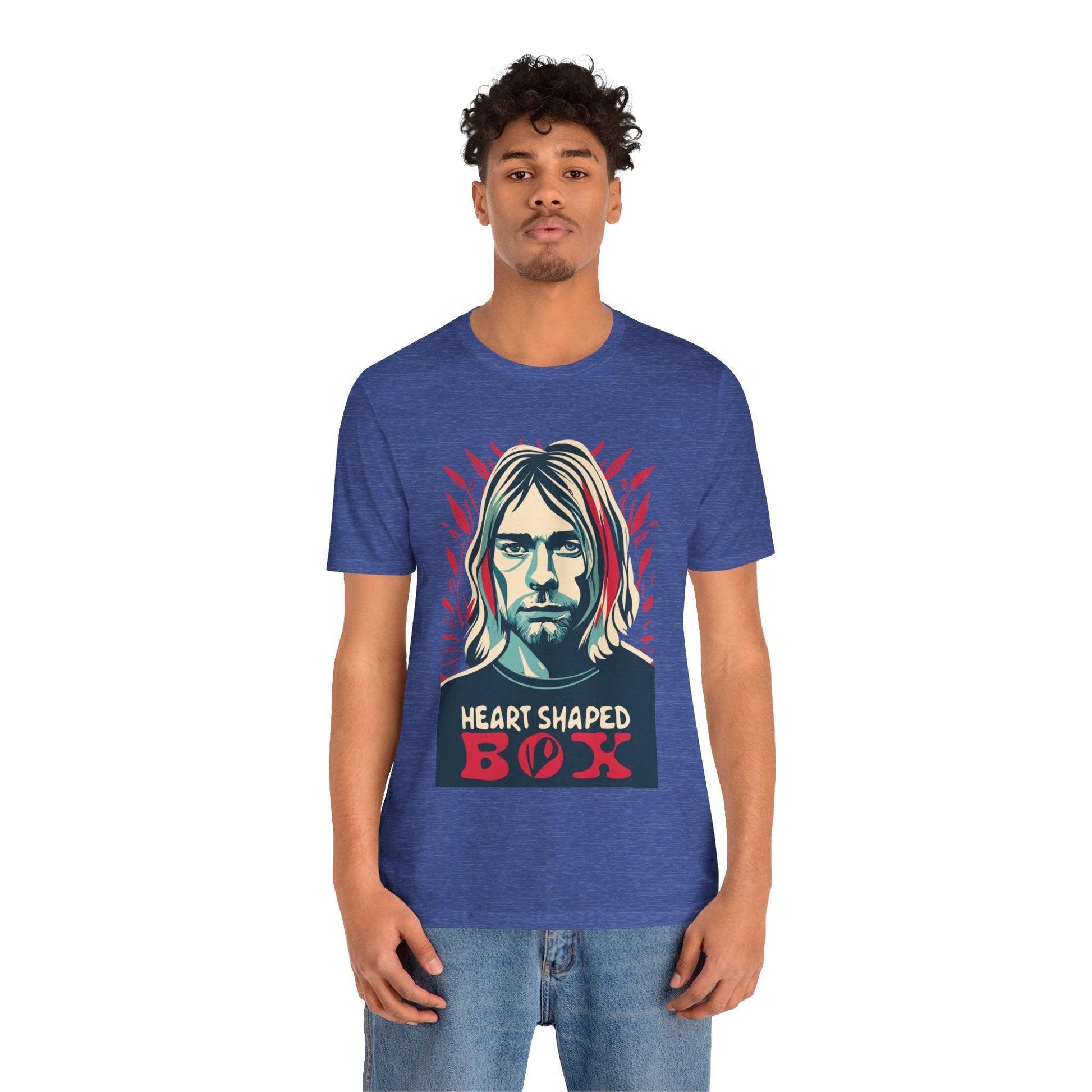 Nirvana Heart Shaped Box Shirt - Text Tease