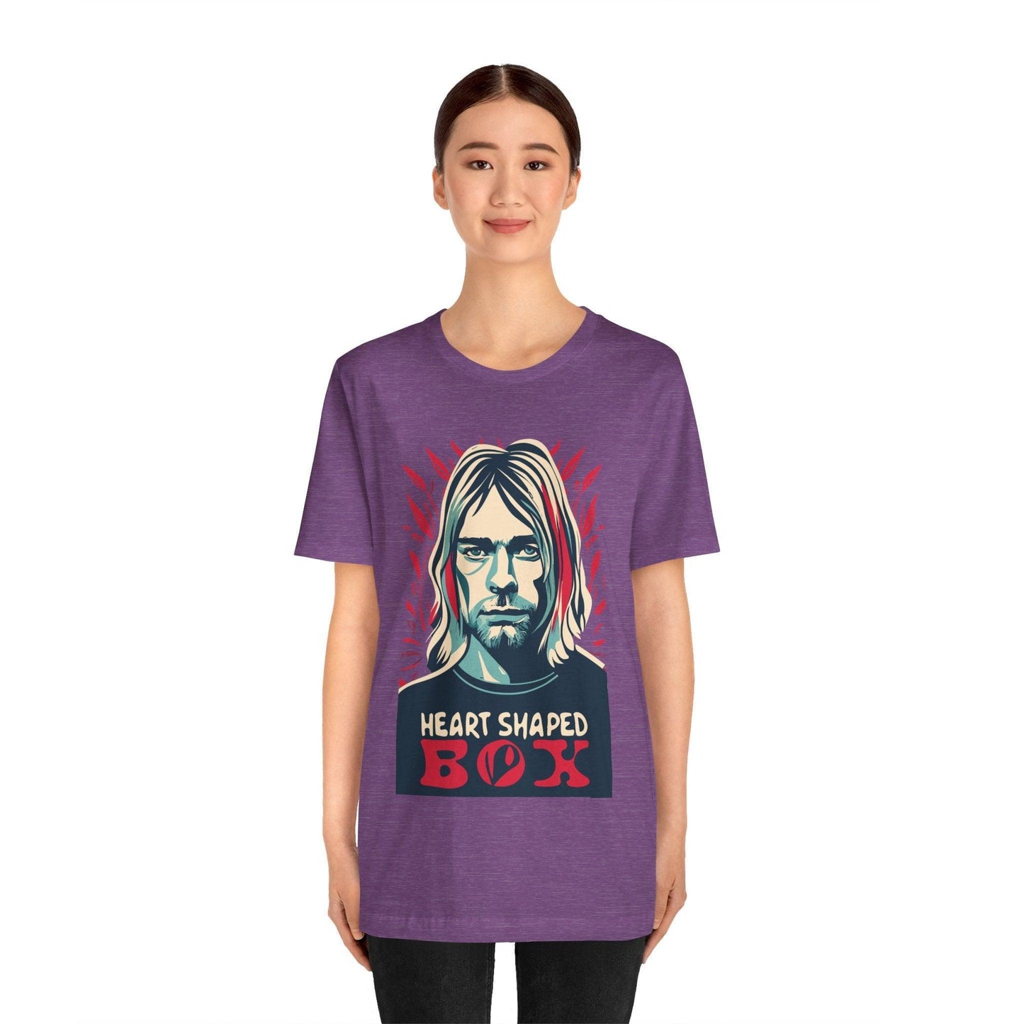 Nirvana Heart Shaped Box Shirt - Text Tease