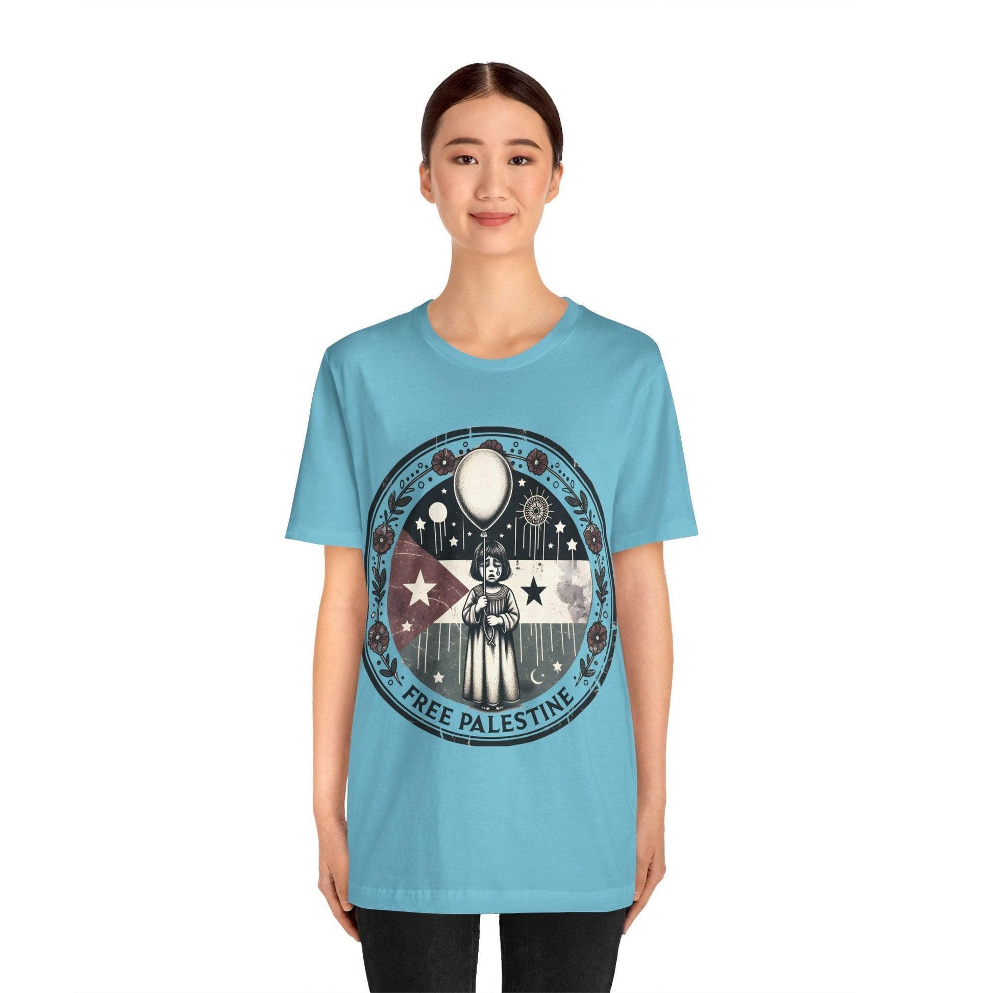 Free Palestine Shirt - Peace - Text Tease