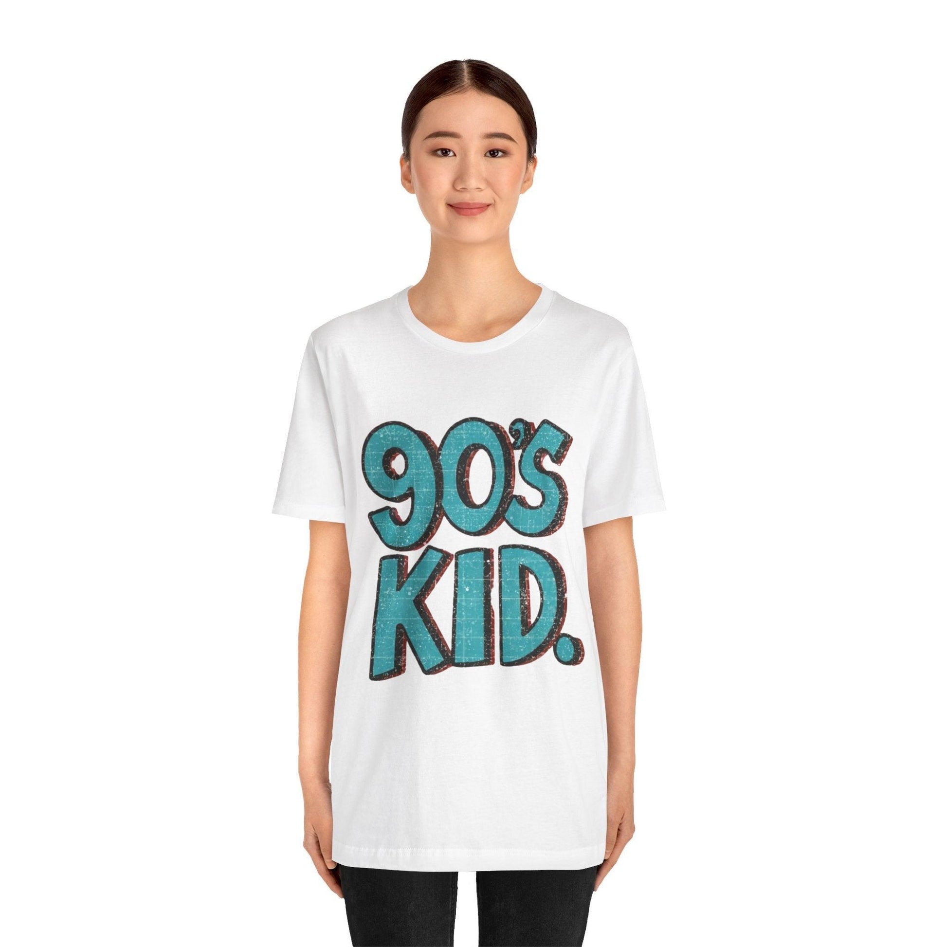 90s Shirt - Retro 90s Kid Vintage T shirt - Text Tease