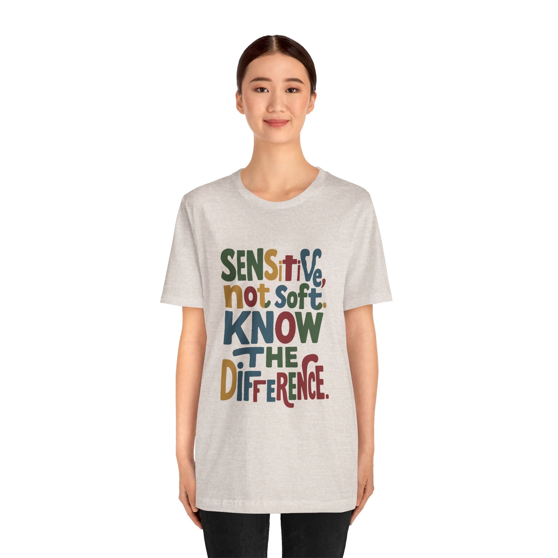 Minimalist quote tee for introverts seeking quiet self-expression