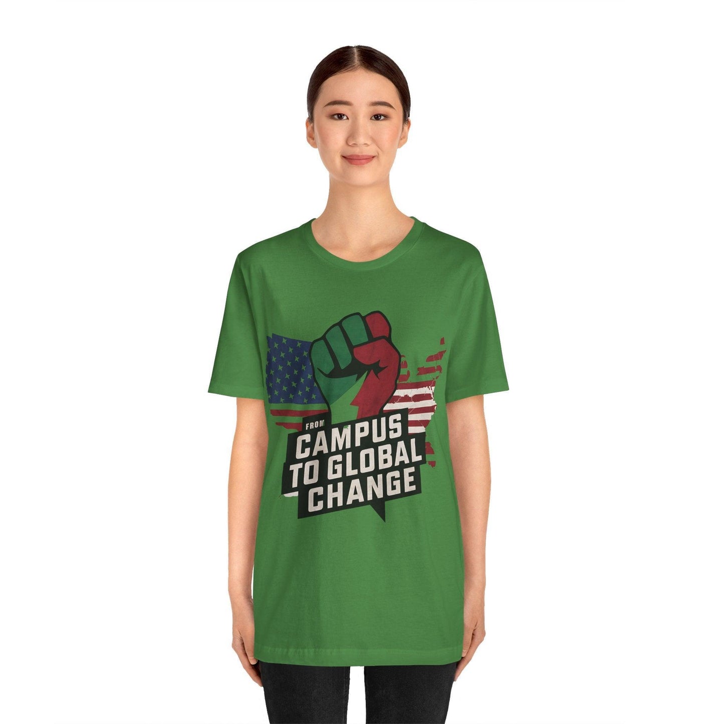 Free Palestine Shirt - USA - Text Tease