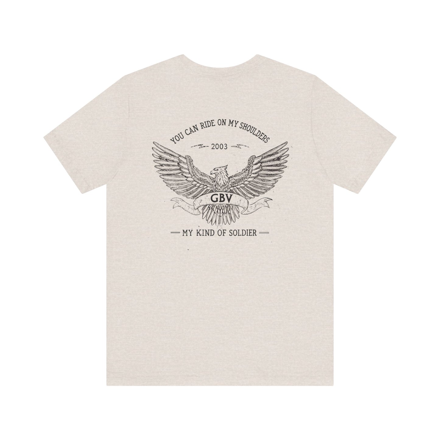 Guided By Voices Unisex Tee - Earthquake Glue & My Kind of Soldier