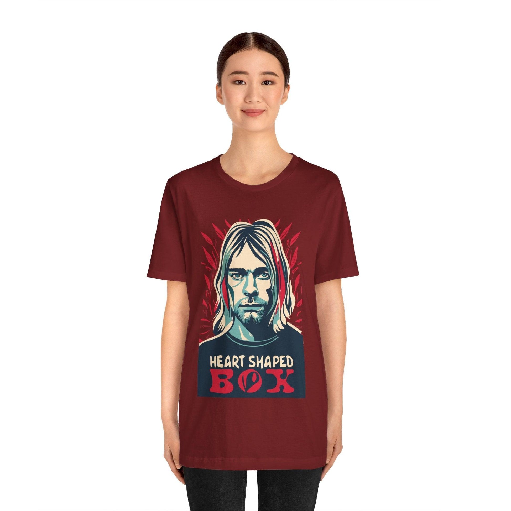 Nirvana Heart Shaped Box Shirt - Text Tease