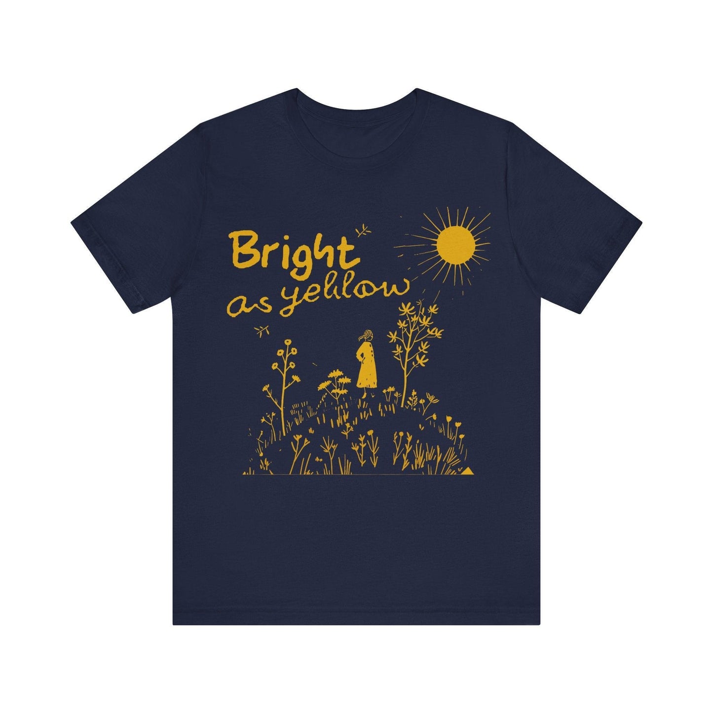 Innocence Mission Bright as Yellow T Shirt - Text Tease