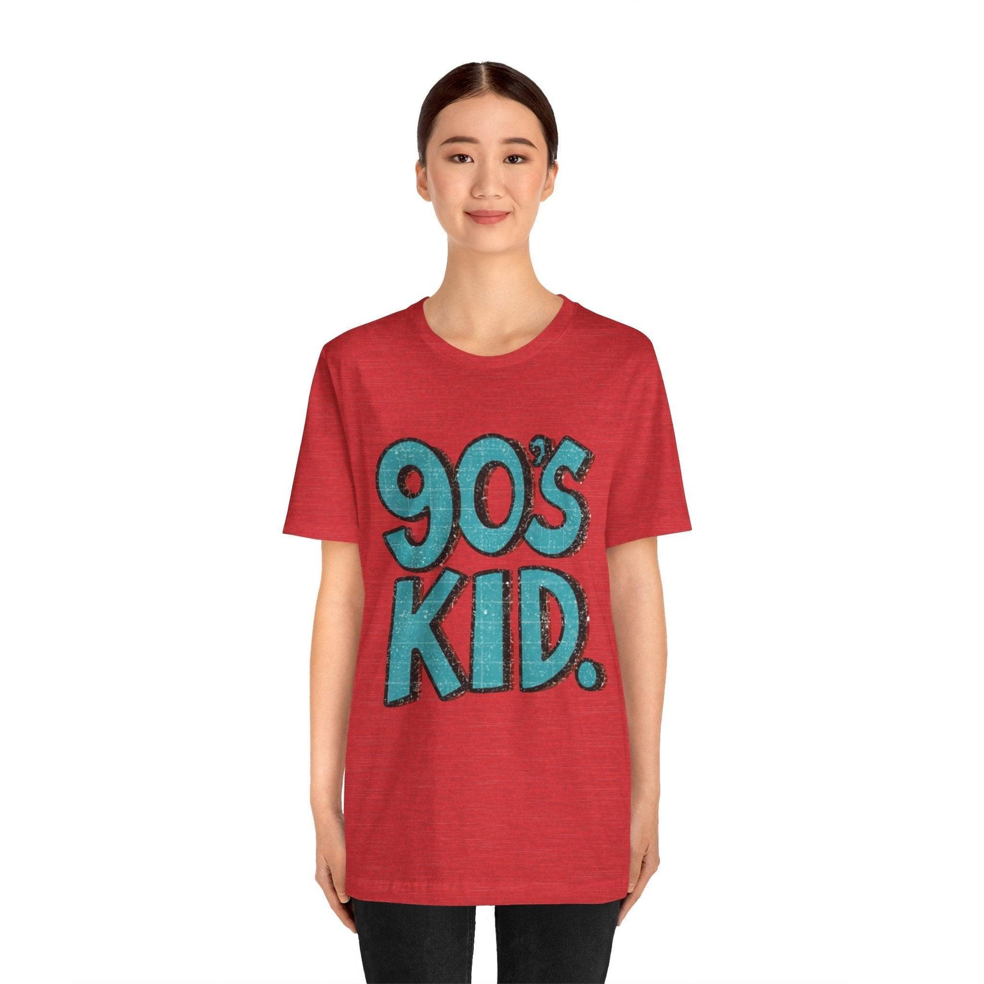 90s Shirt - Retro 90s Kid Vintage T shirt - Text Tease