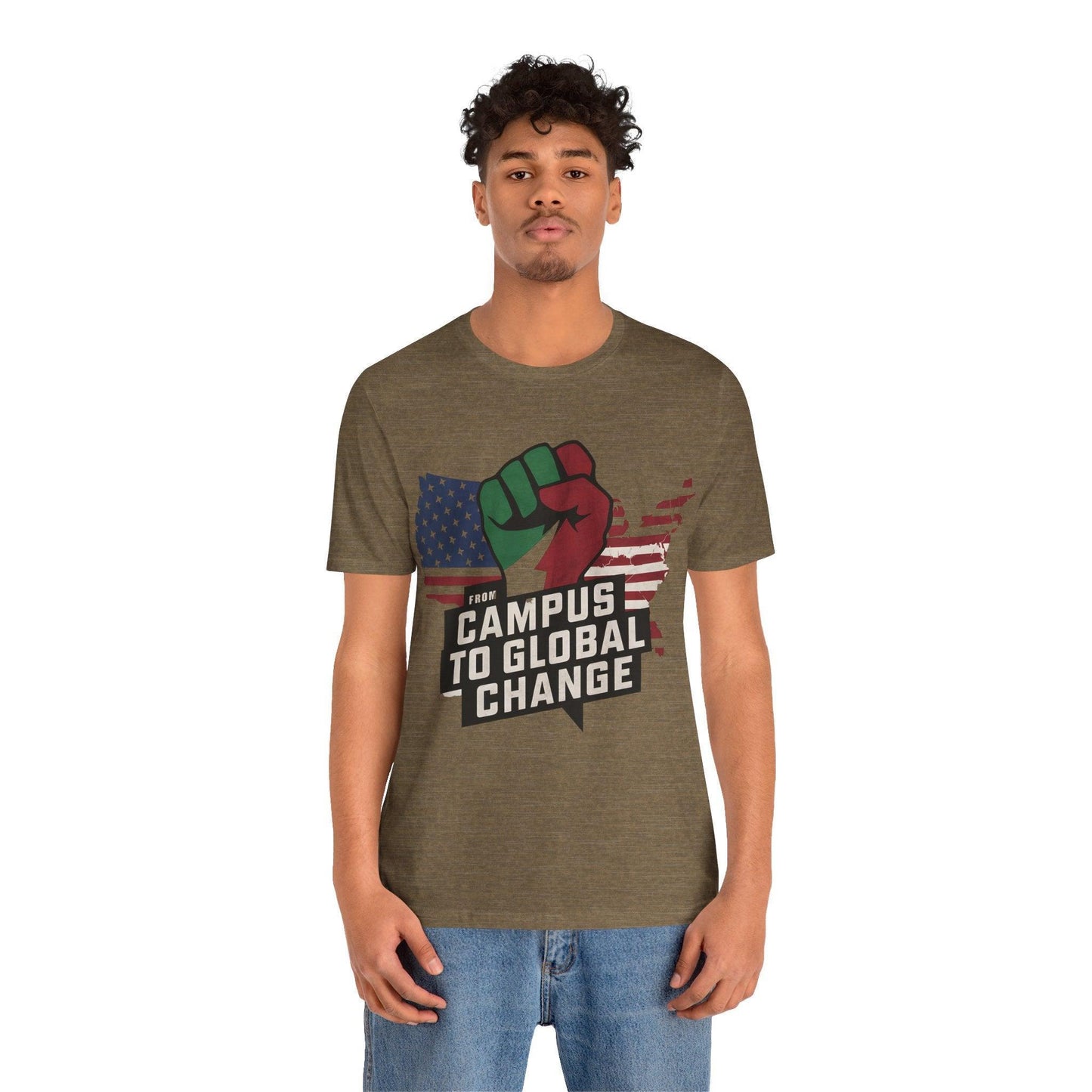 Free Palestine Shirt - USA - Text Tease