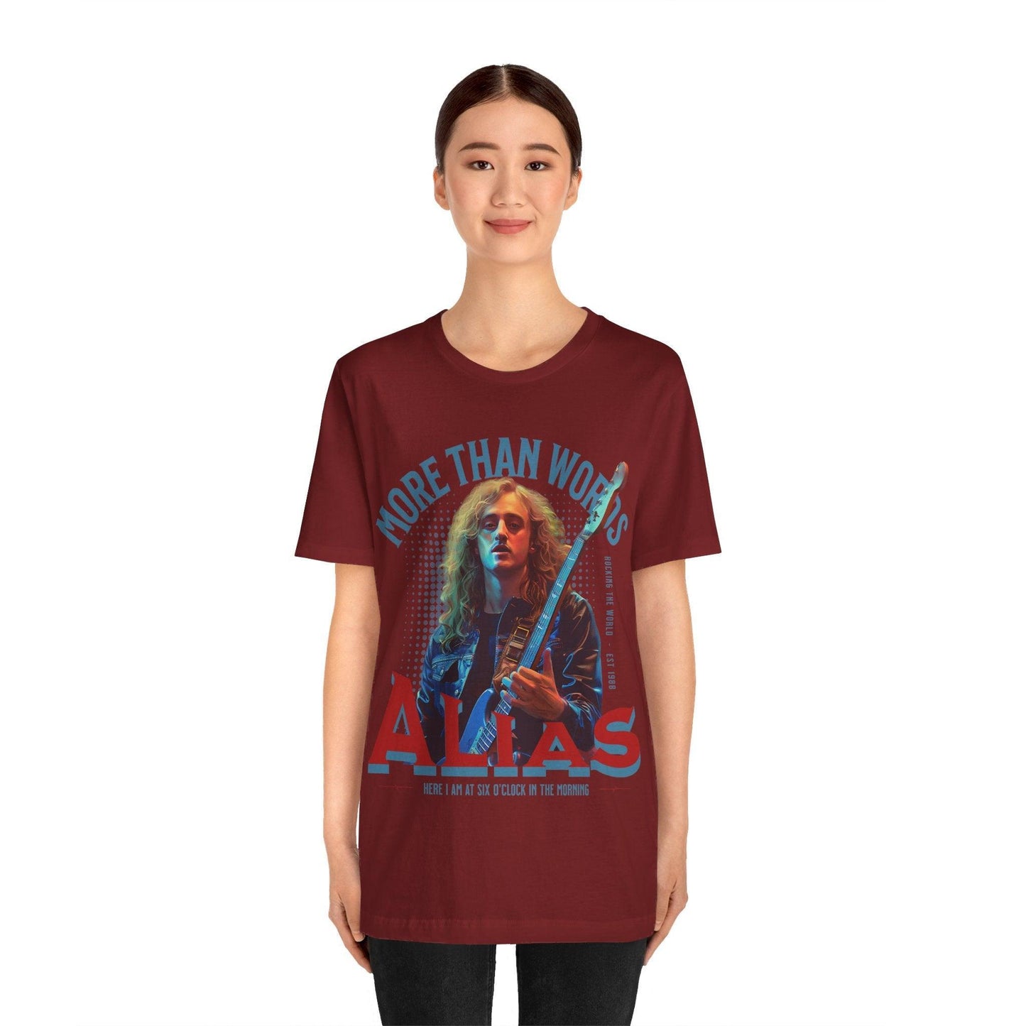 Alias Band More Than Words Tribute t shirt - Text Tease