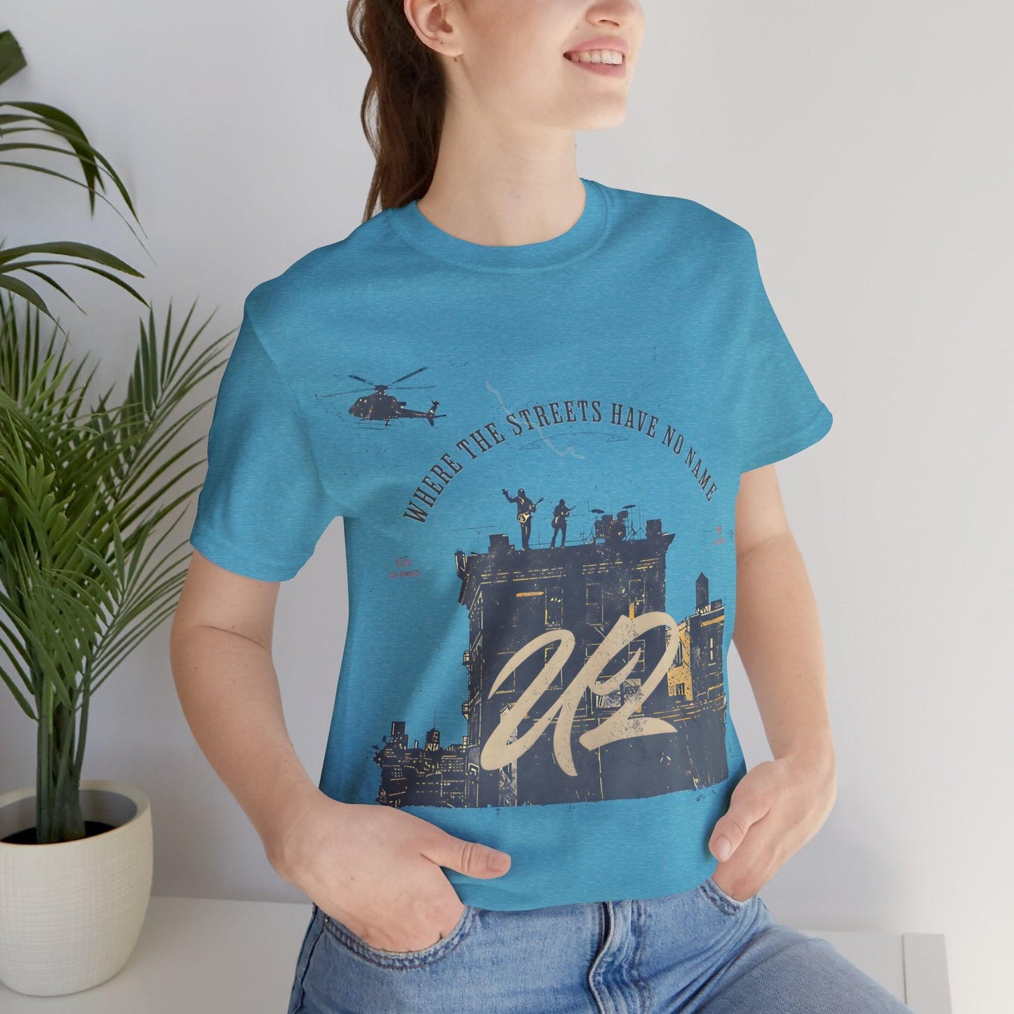 U2 Where the Streets Have No Name Tee - Text Tease