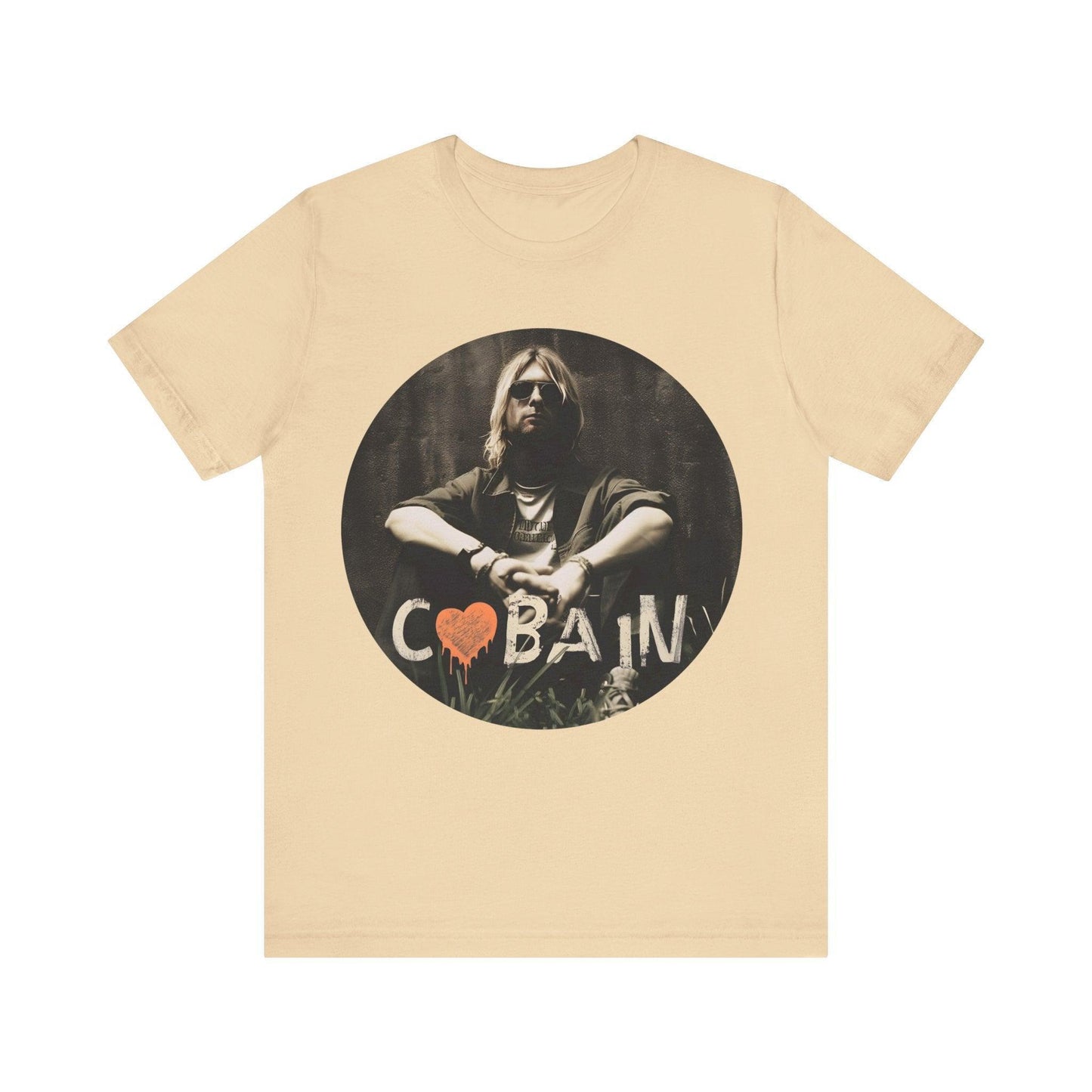 Nirvana Shirt - Kurt Cobain T Shirt - Text Tease