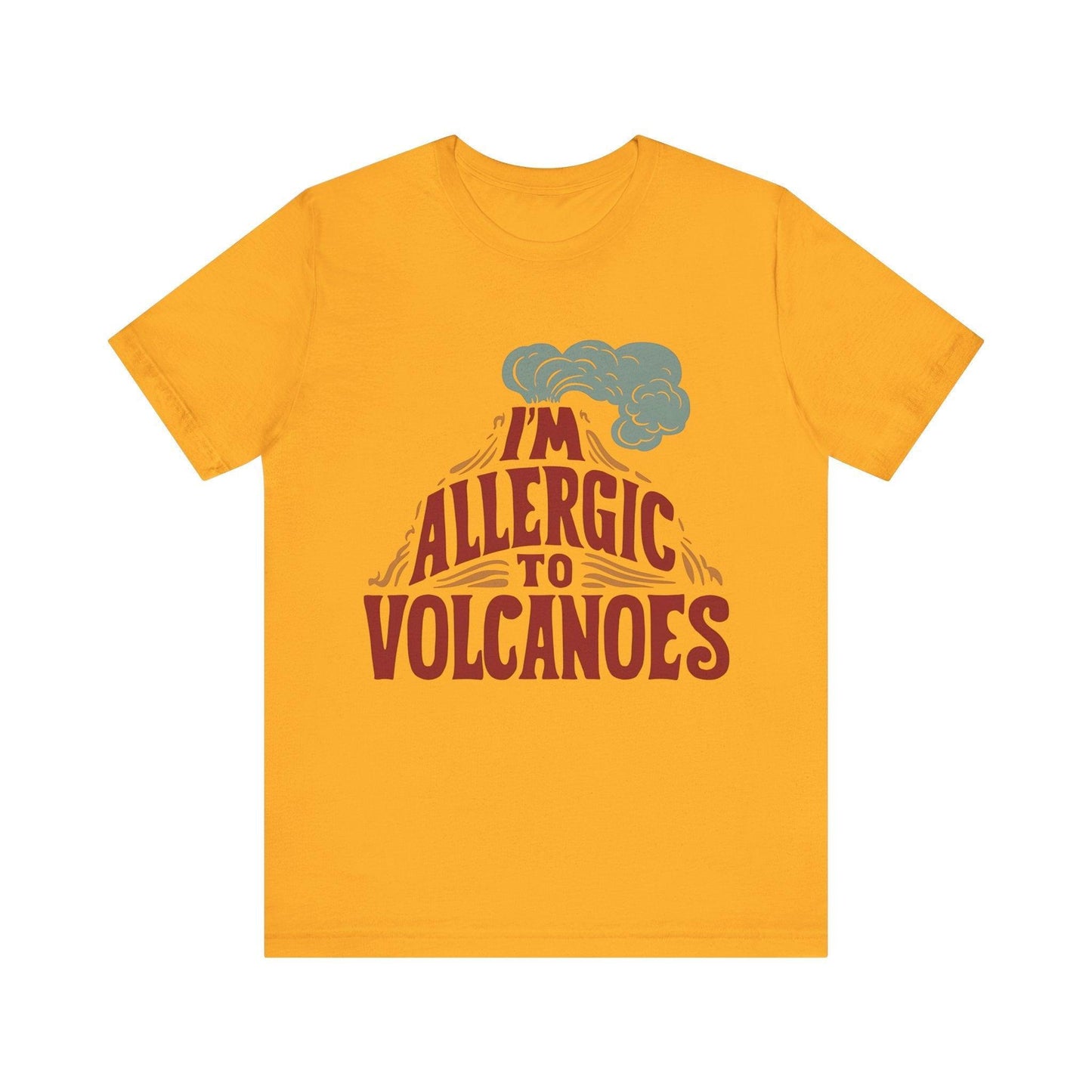 Volcano Allergy Alert Vintage Tee - Text Tease