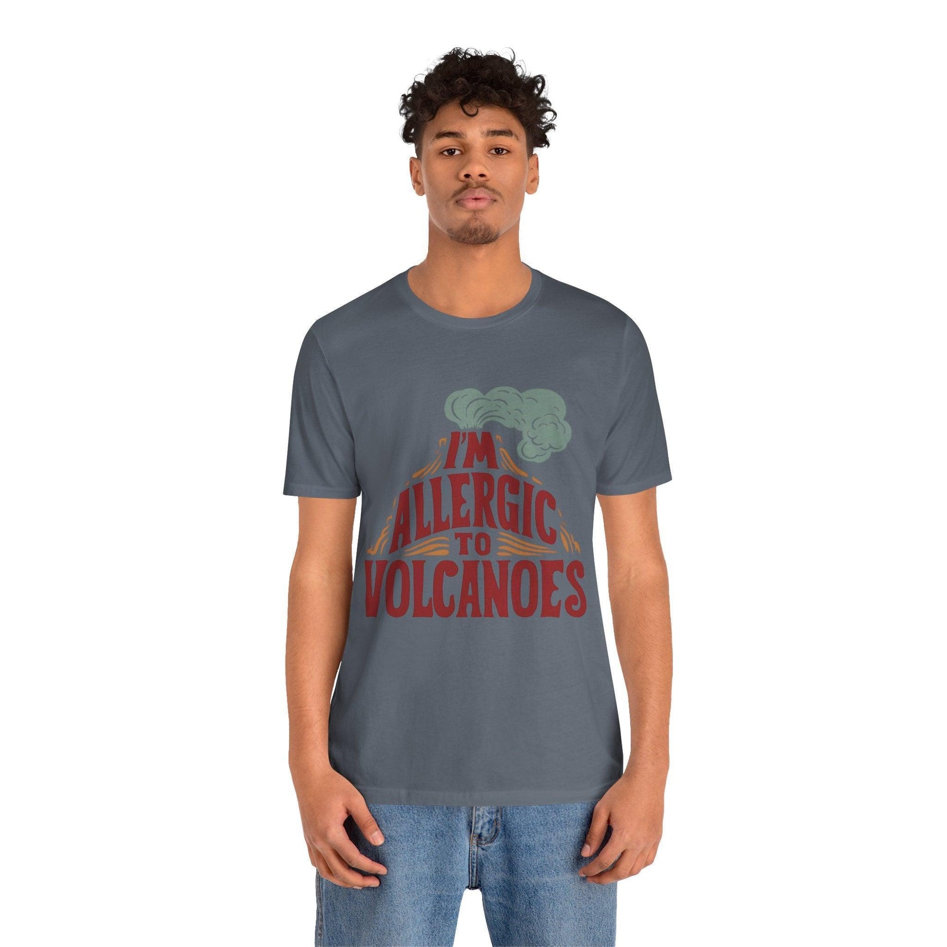 Volcano Allergy Alert Vintage Tee - Text Tease