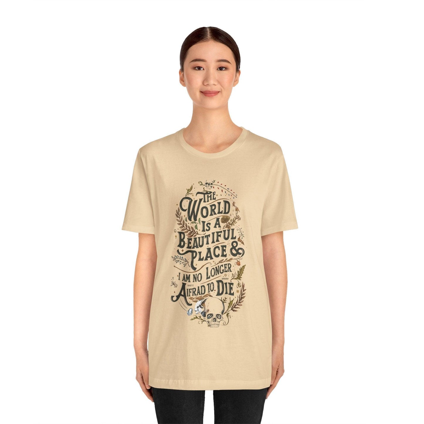 The World Is a Beautiful Place T Shirt - Vintage Emo Band Tee - Text Tease