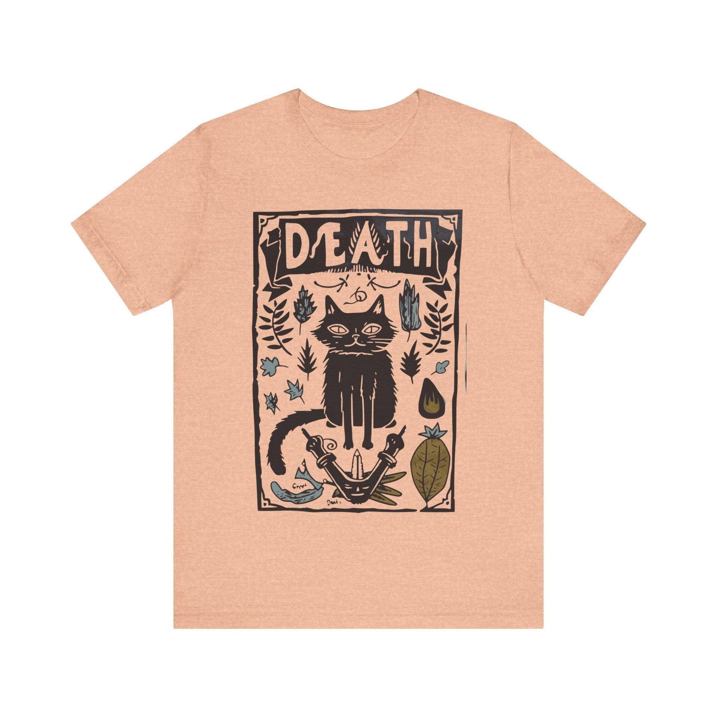 Black Cat T shirt - Celestial - Text Tease