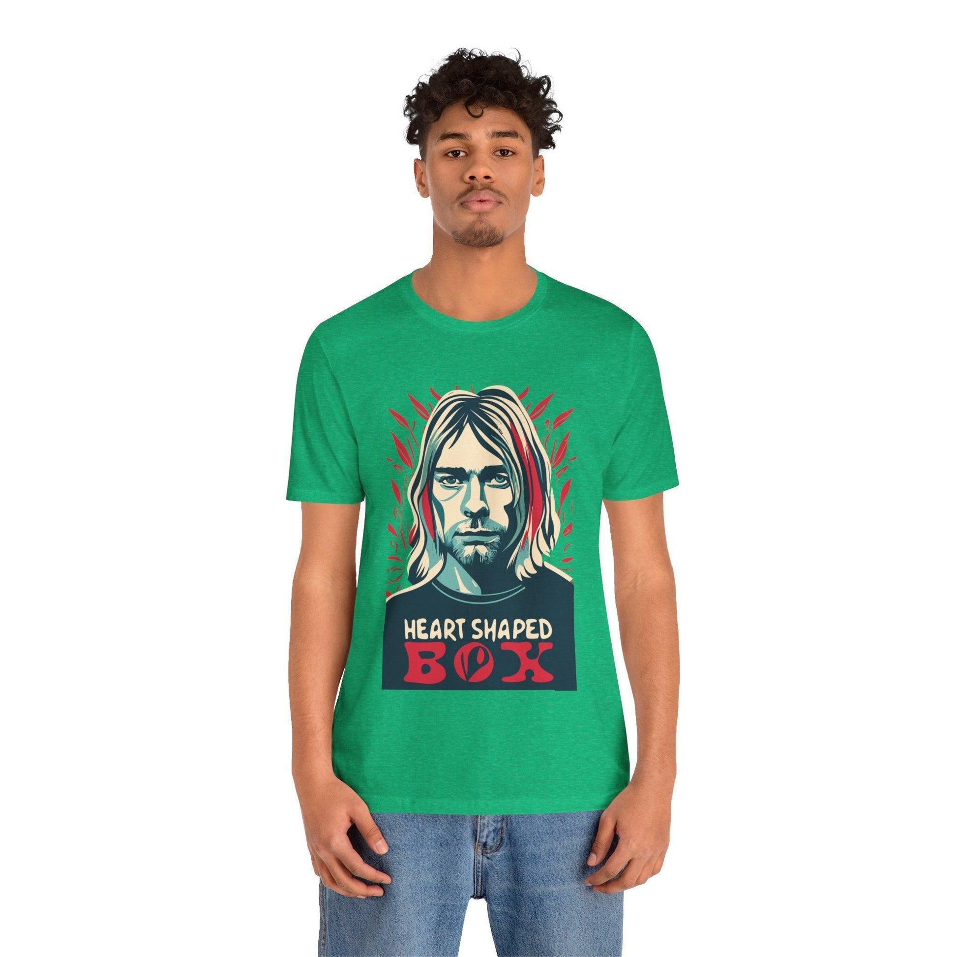 Nirvana Heart Shaped Box Shirt - Text Tease