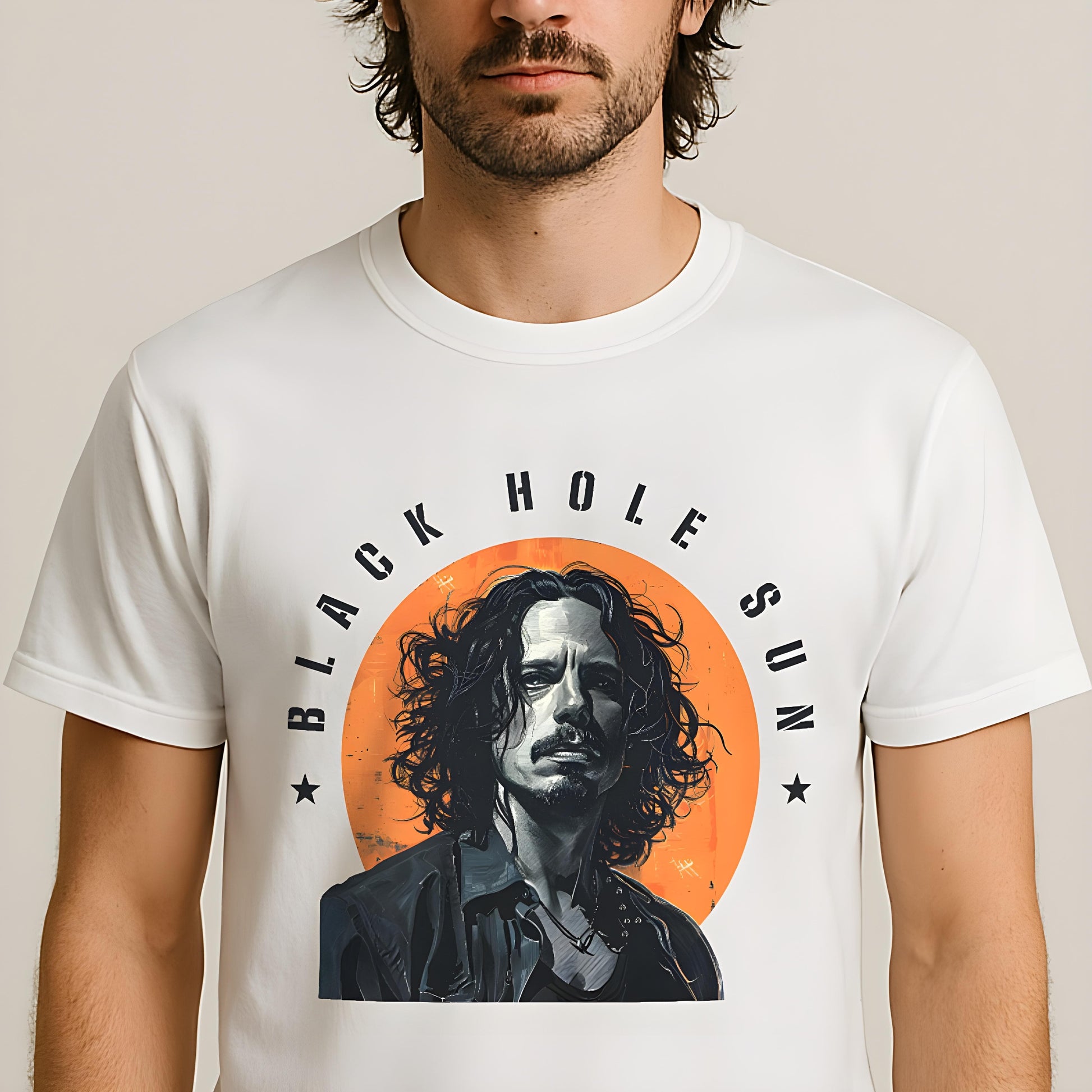 Chris Cornell Black Hole Sun Tee
