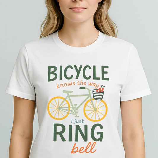 Person wearing  Funny Cycling Shirt with witty humor design for introverts