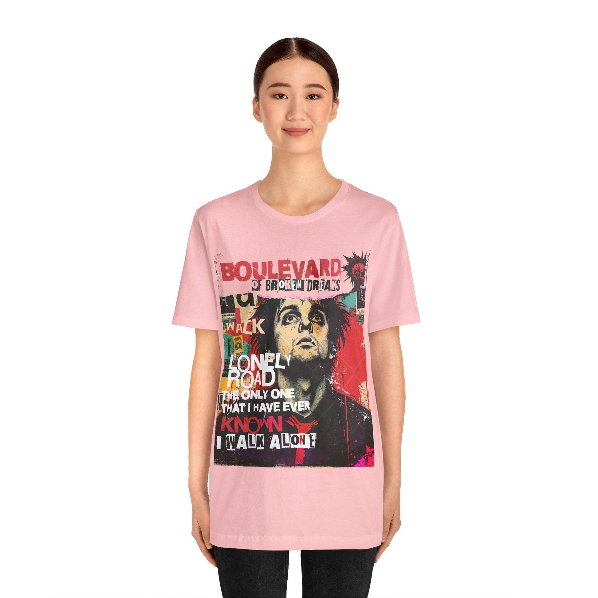 Green Day Shirt - Boulevard of Broken Dreams - Text Tease