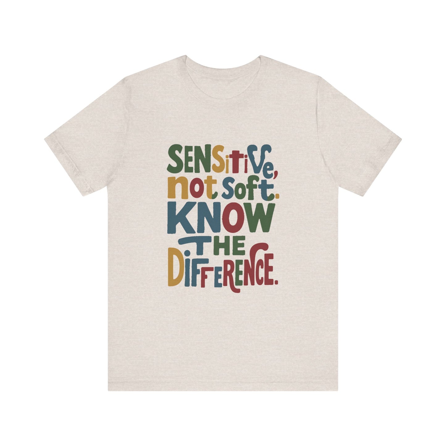 Minimalist quote tee for introverts seeking quiet self-expression