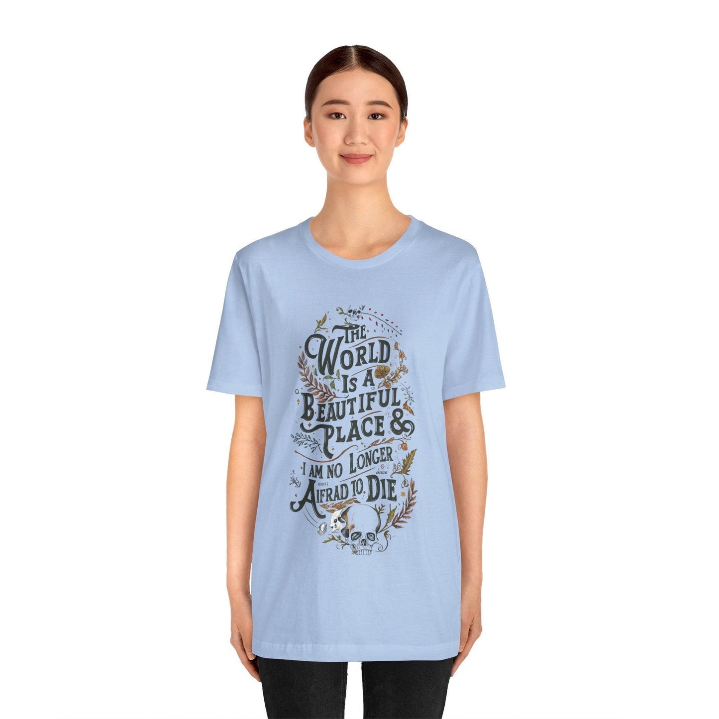 The World Is a Beautiful Place T Shirt - Vintage Emo Band Tee - Text Tease