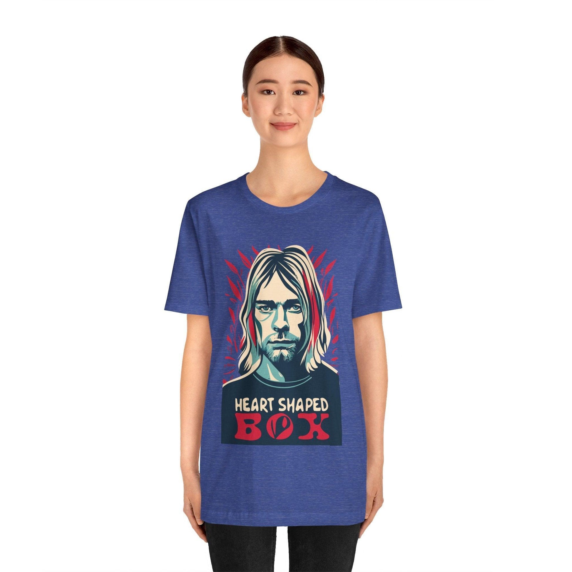 Nirvana Heart Shaped Box Shirt - Text Tease