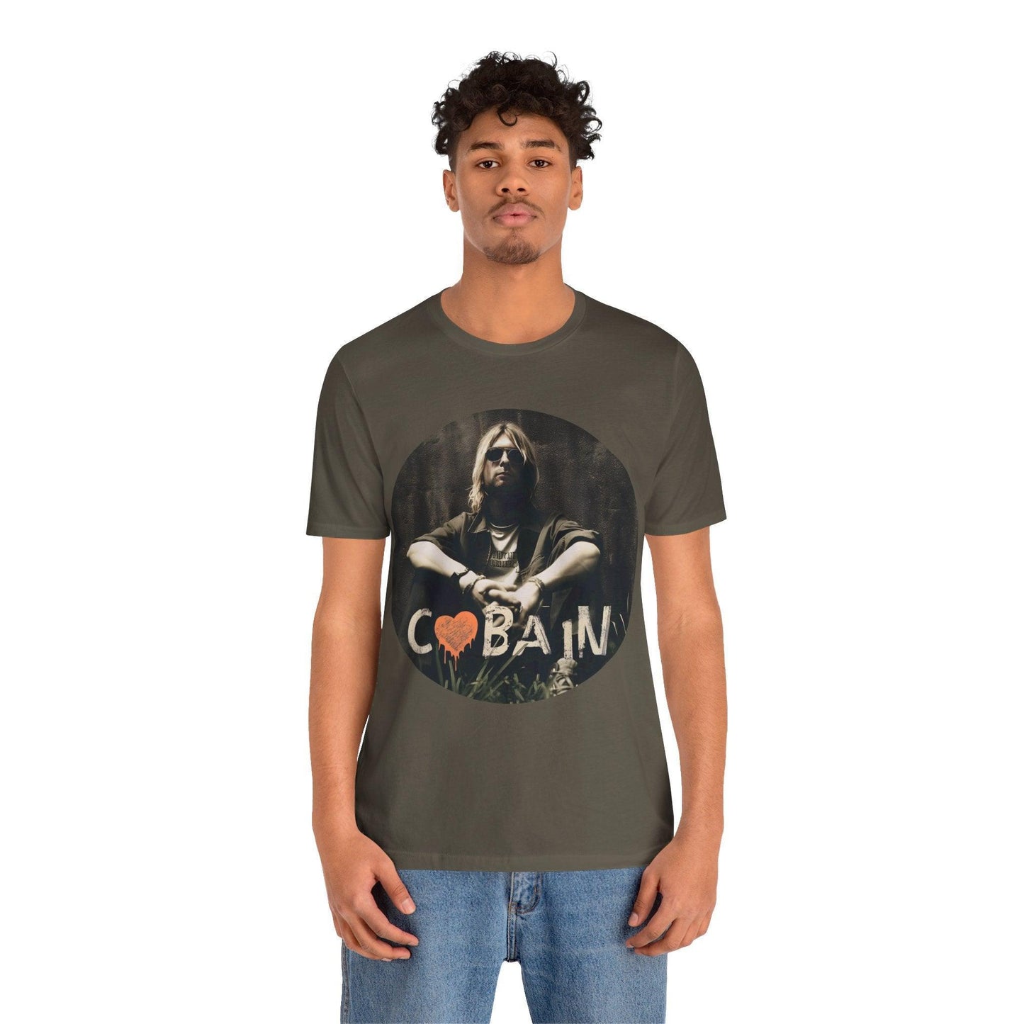 Nirvana Shirt - Kurt Cobain T Shirt - Text Tease