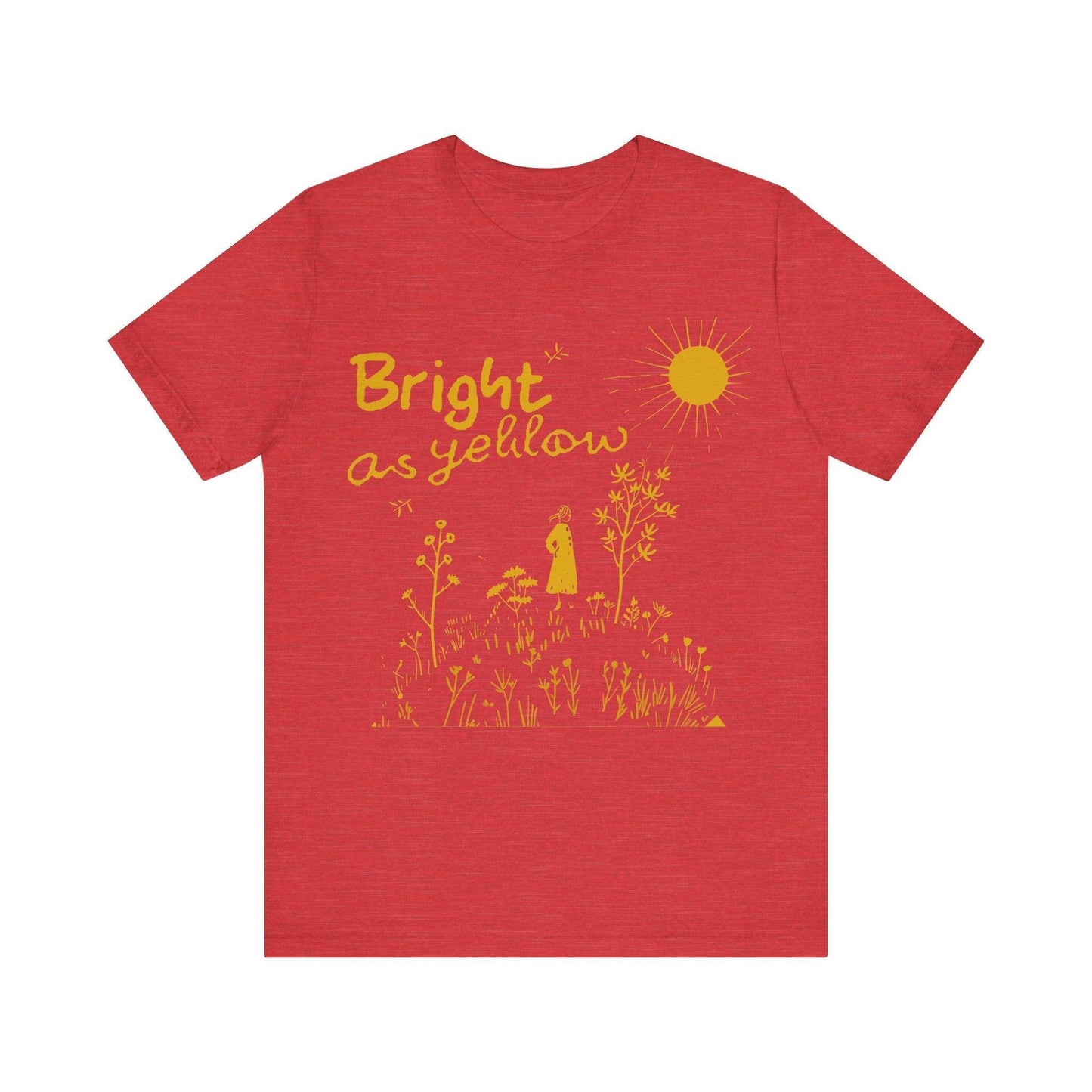 Innocence Mission Bright as Yellow T Shirt - Text Tease