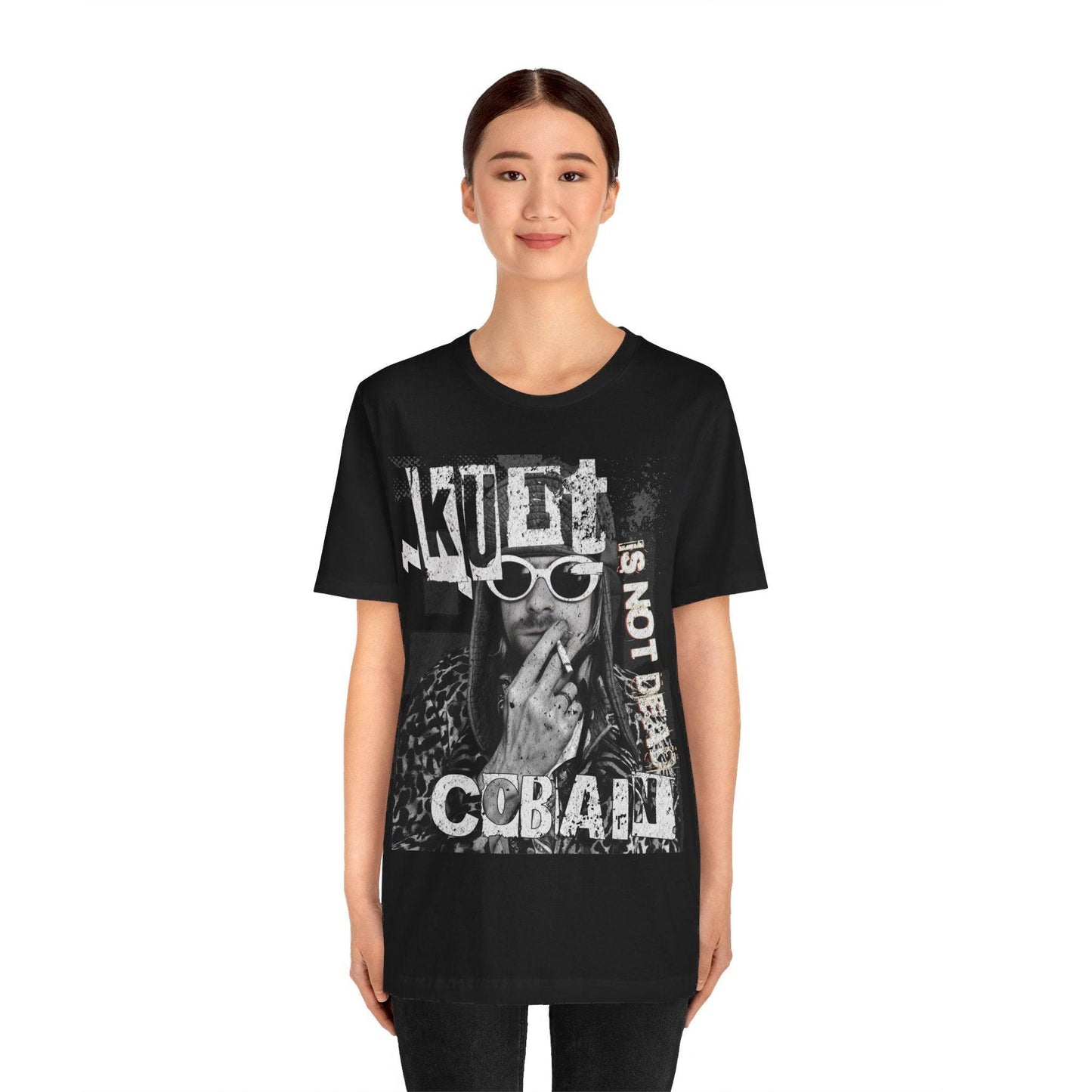 Kurt Cobain Shirt - The Last Session - Text Tease