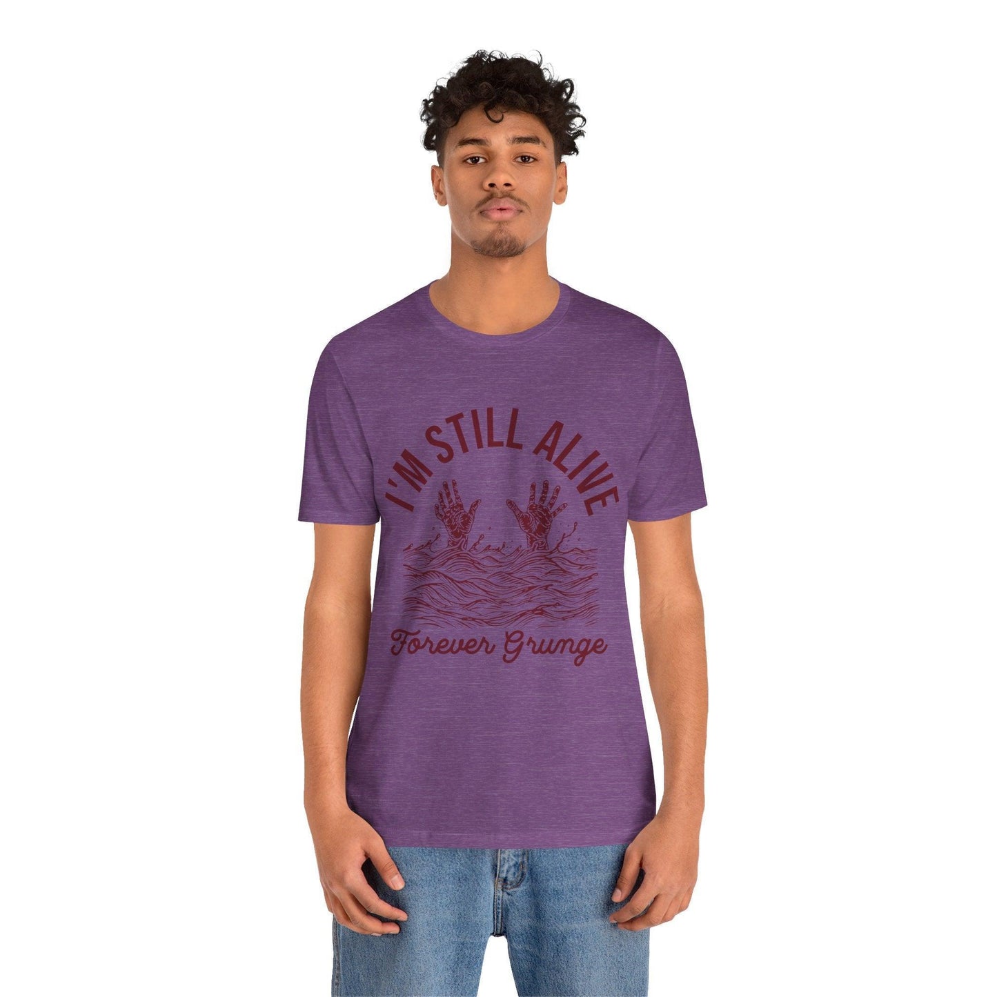 Pearl Jam Alive Handprint Grunge Tee - Text Tease