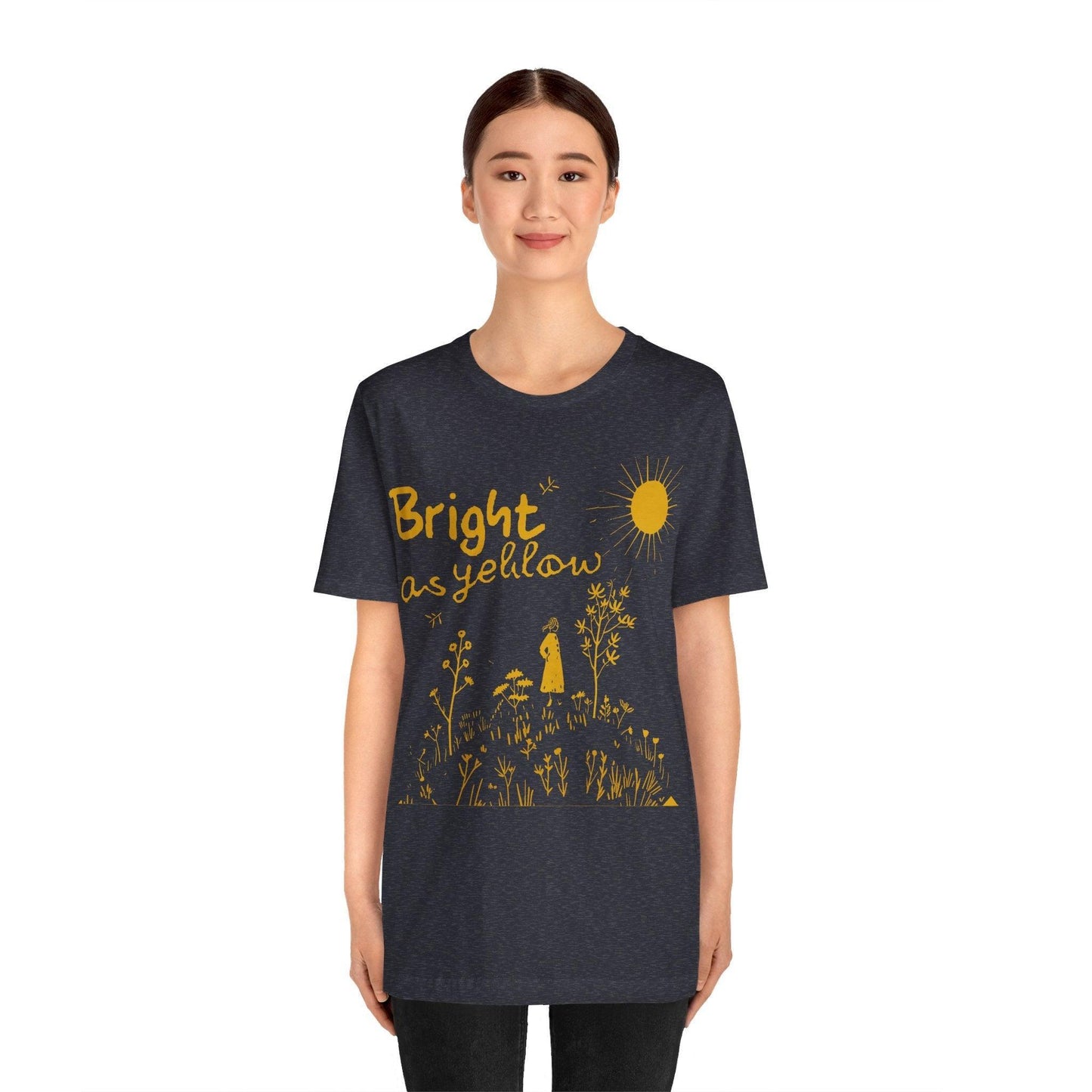 Innocence Mission Bright as Yellow T Shirt - Text Tease