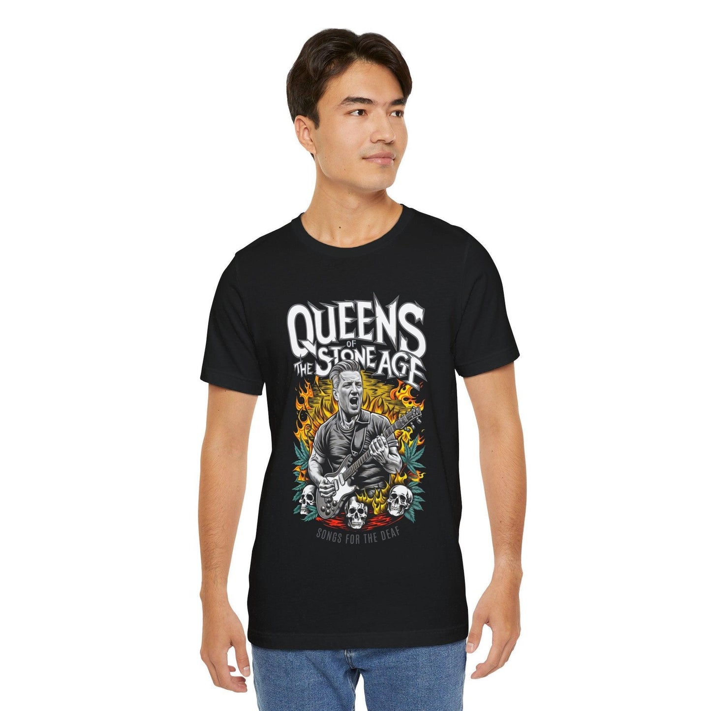 Queens of the Stone Age T Shirt - Josh Homme - Text Tease